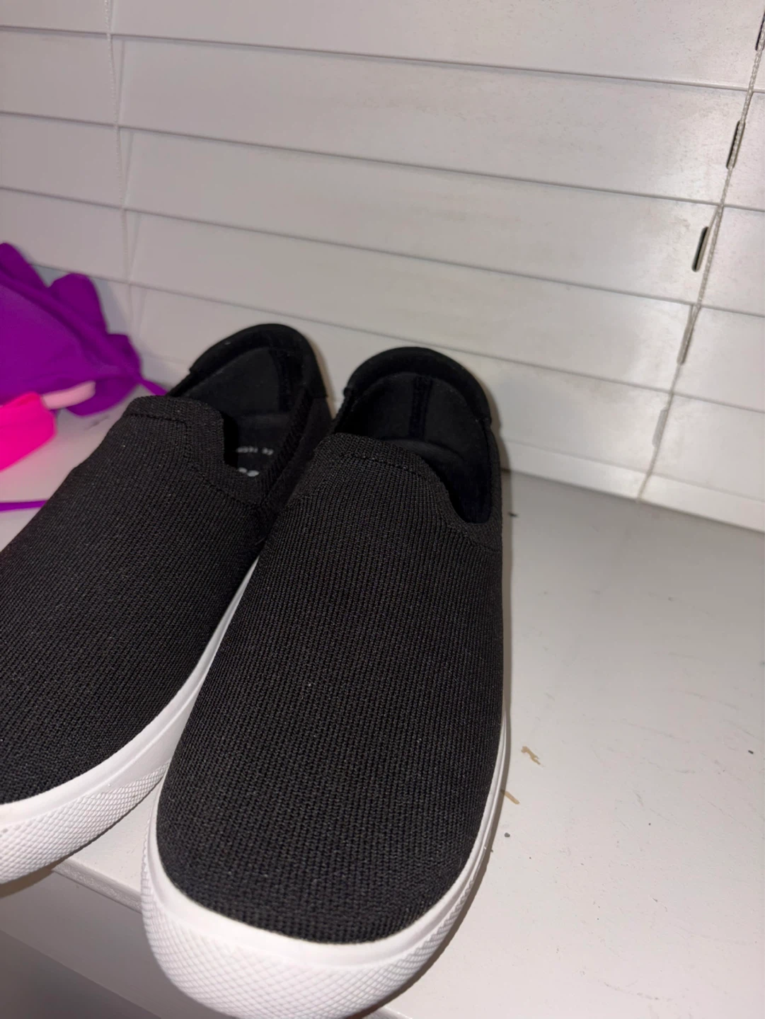 Vessi Black Slip-On Shoes - photo 2