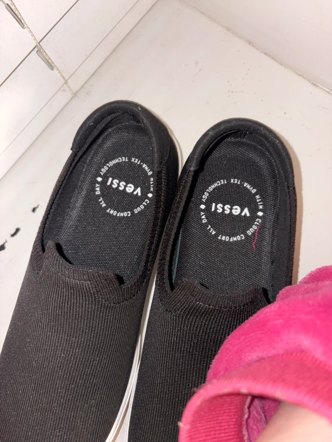 Vessi Black Slip-On Shoes - photo 3