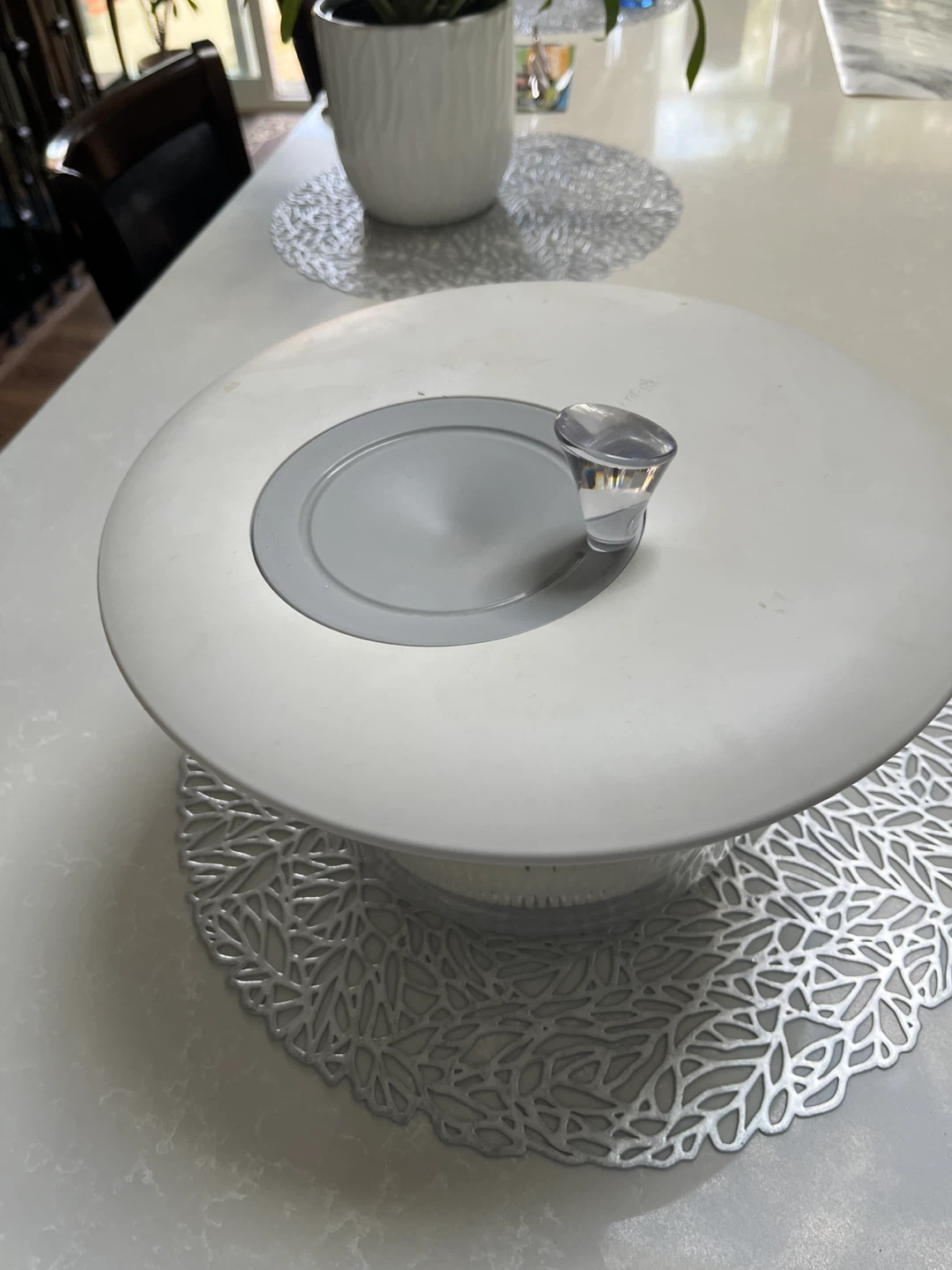 White Salad Spinner - photo 2