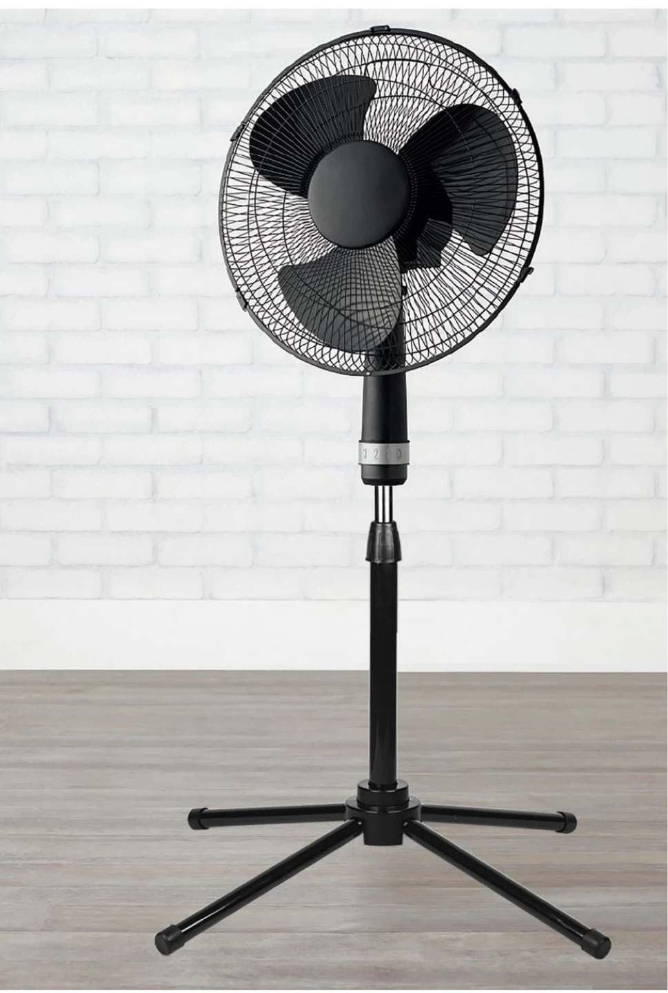 Mainstays Black 3-Speed Pedestal Fan