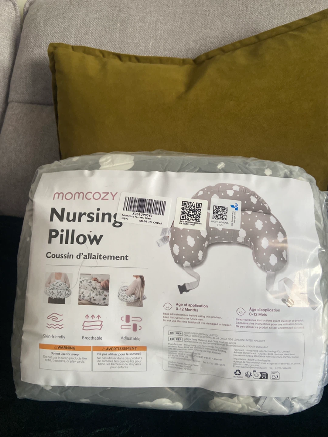 Momcozy Nursing Pillow for Breastfeeding - photo 3