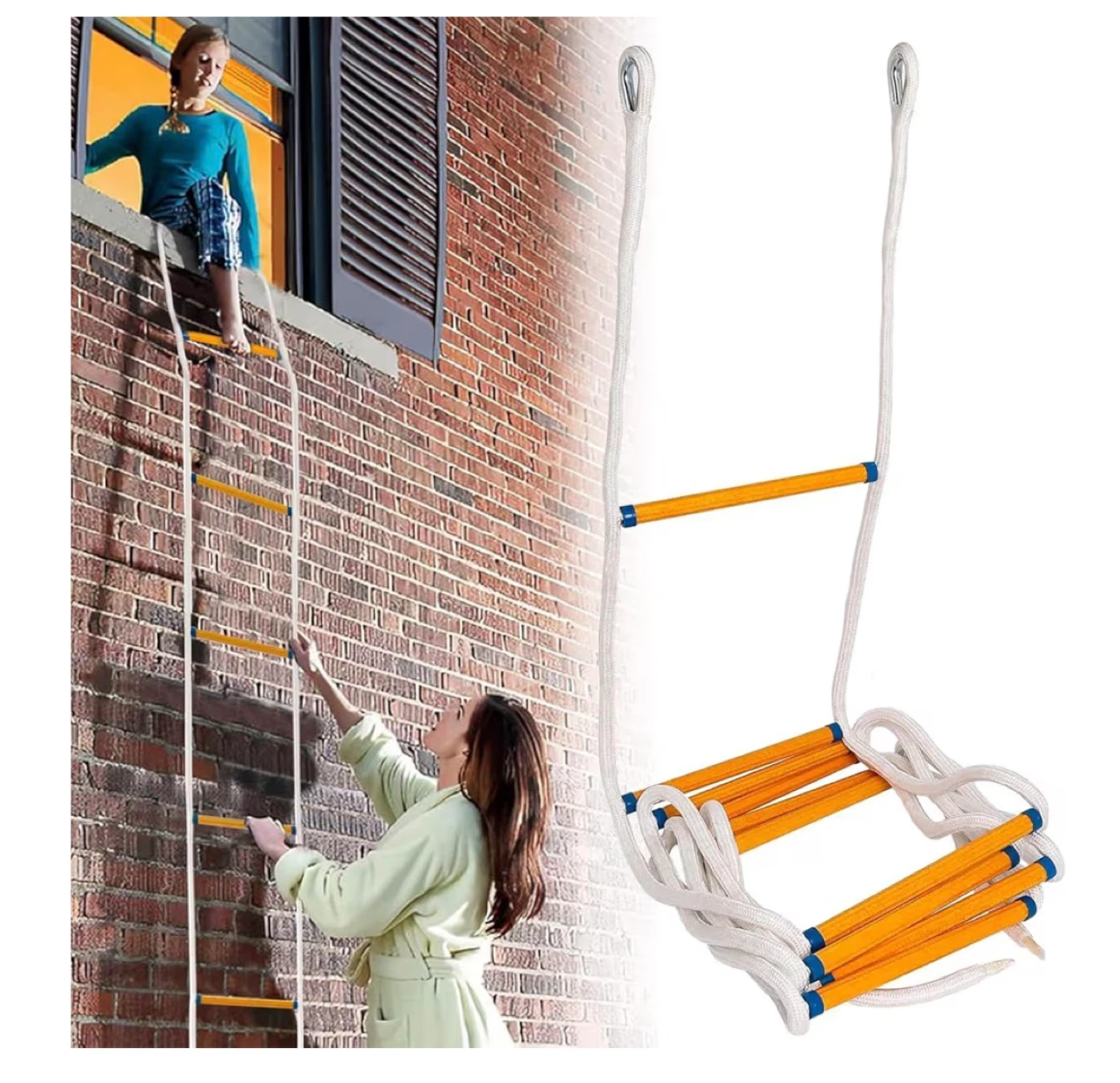 Emergency Escape Rope Ladder