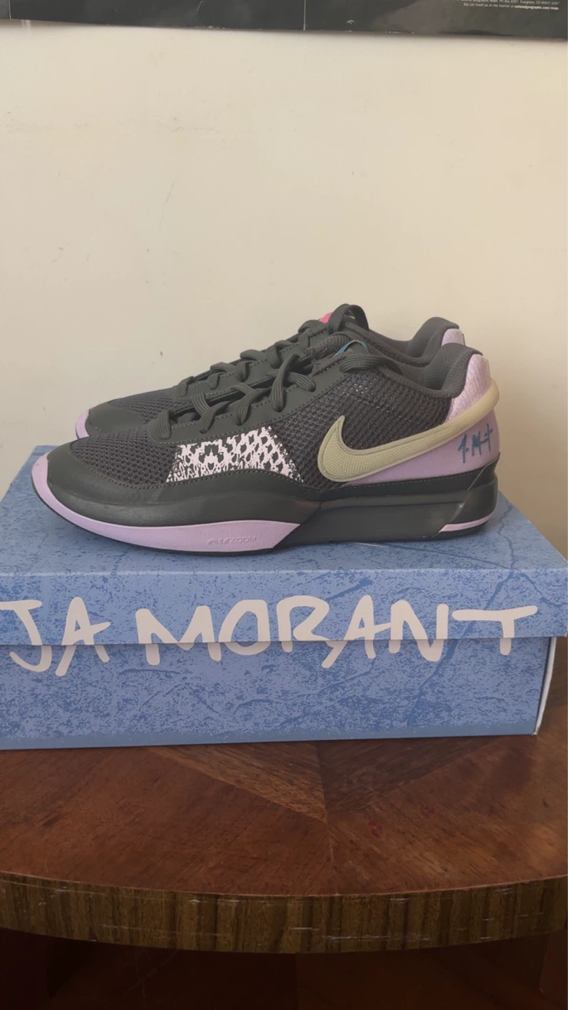 Nike Ja 1 Grey n Purple - photo 2
