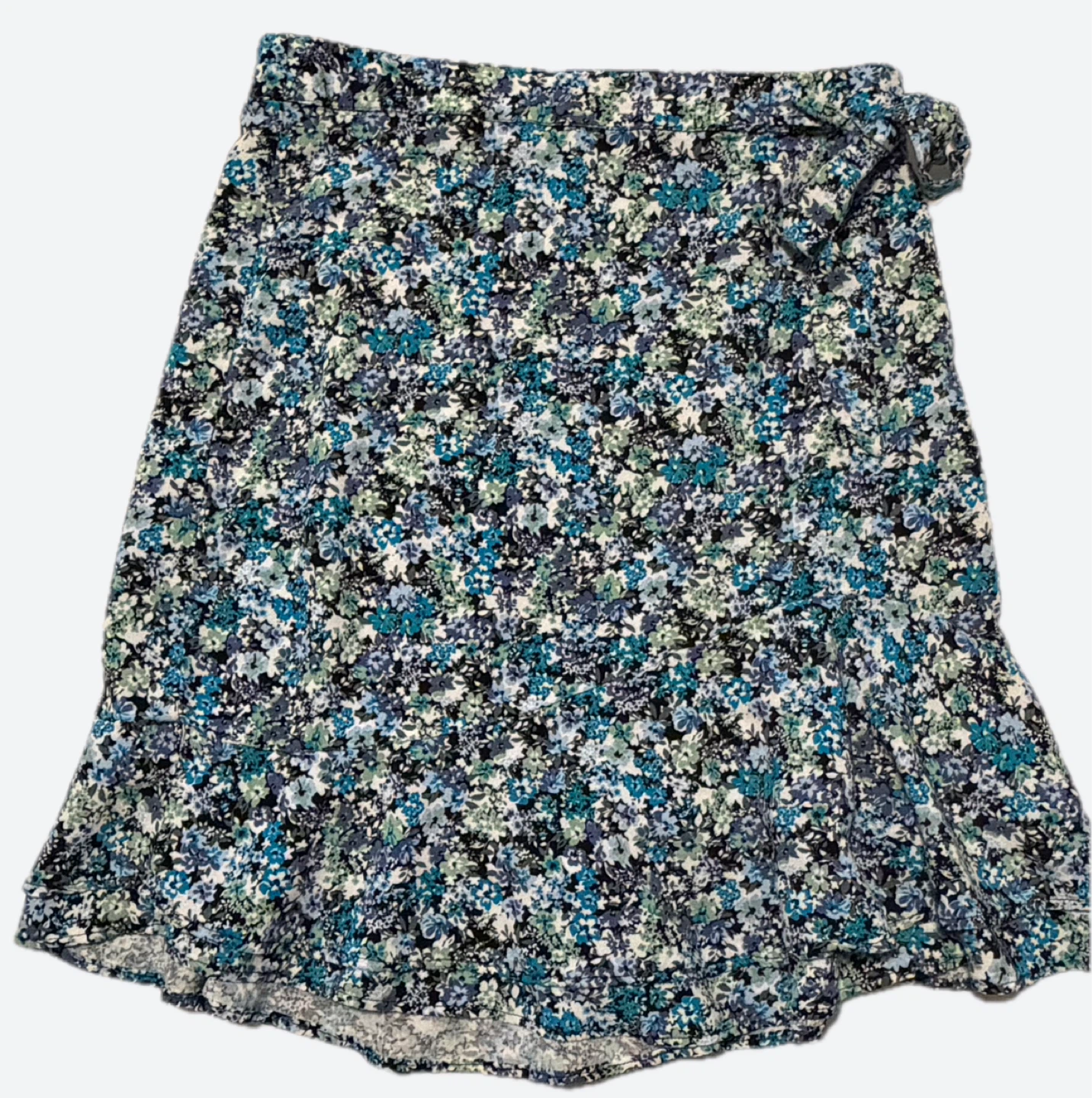 Floral Wrap Skirt - Size Medium