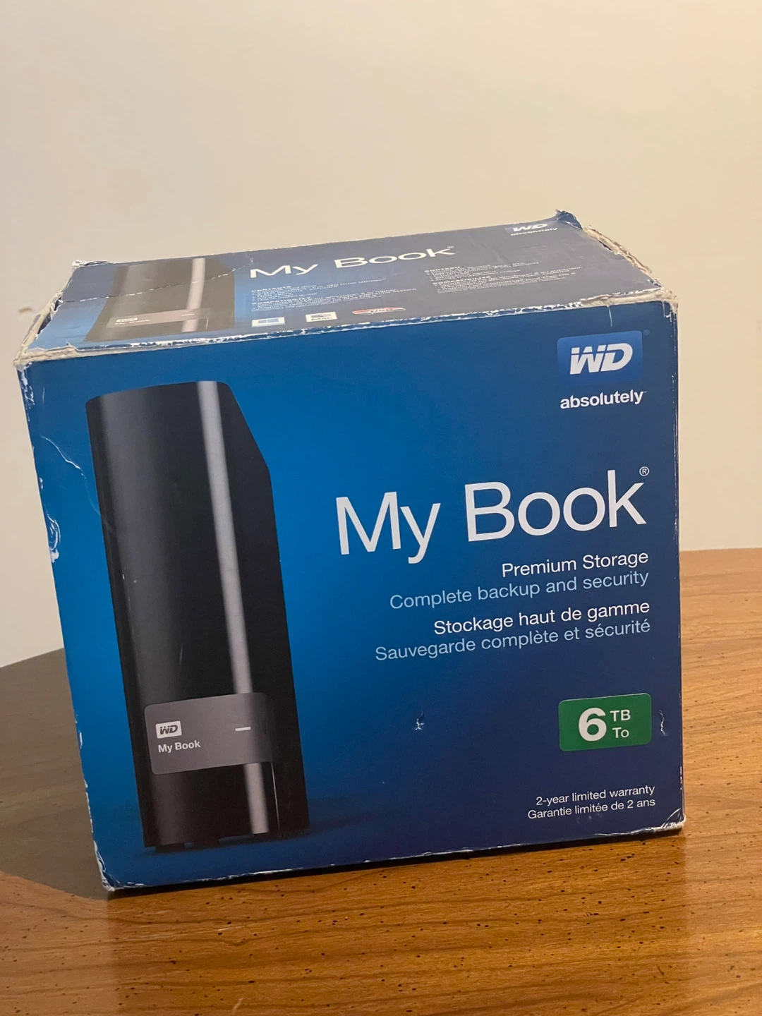 WD My Book 6TB Premium Desktop External Hard Drive - photo 2