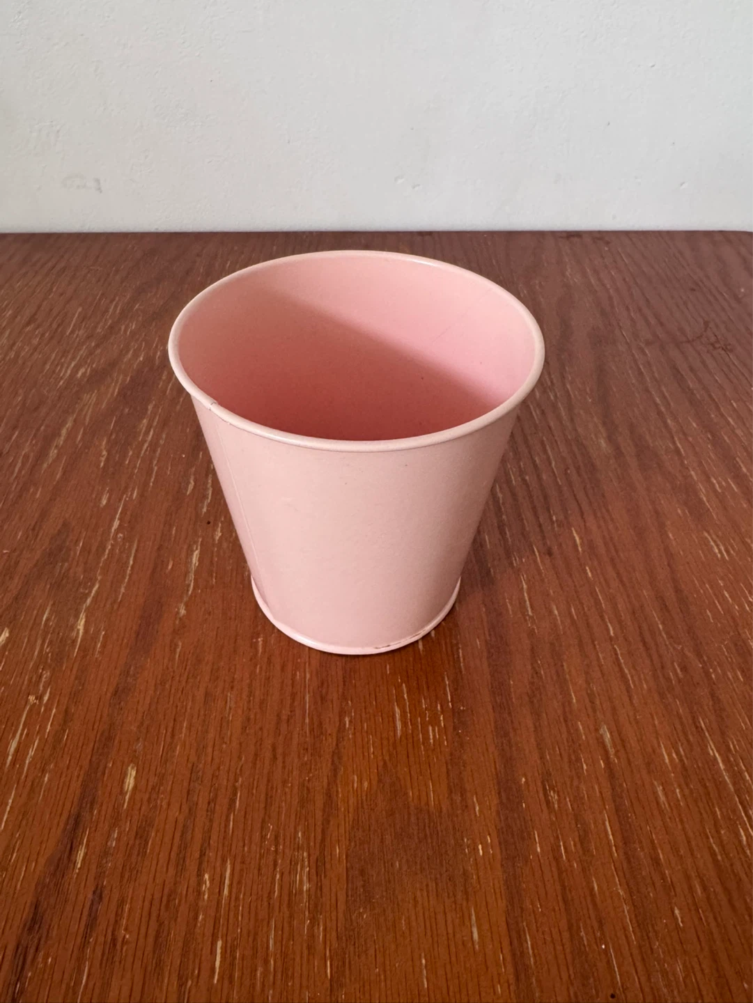 Pink Metal Pot
