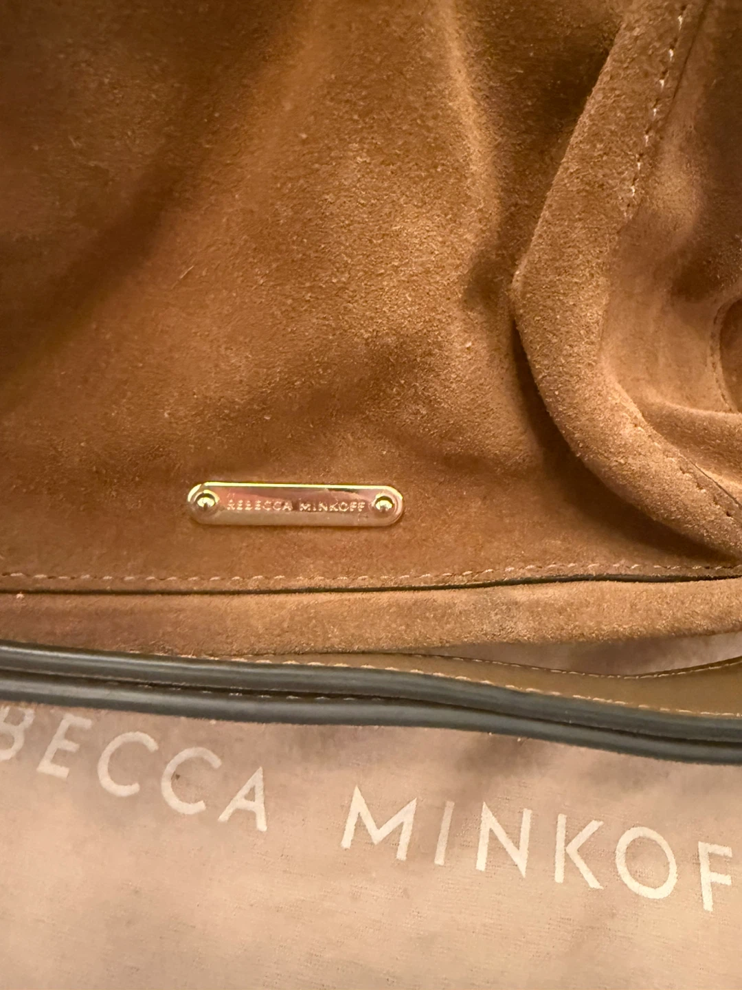 Rebecca Minkoff Brown Suede Shoulder Bag - photo 5