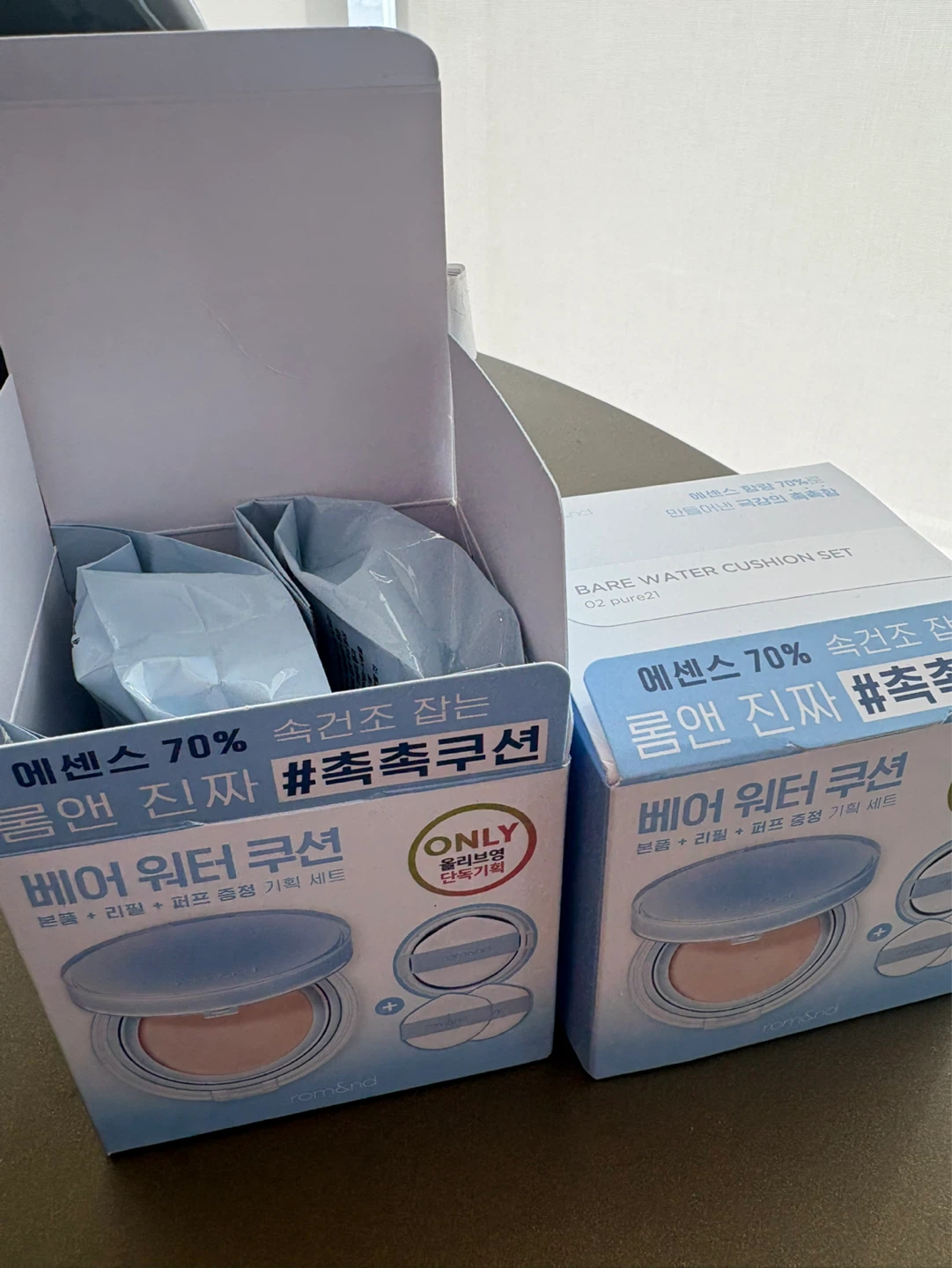 rom&nd Bare Water Cushion-Pure 21 - photo 2
