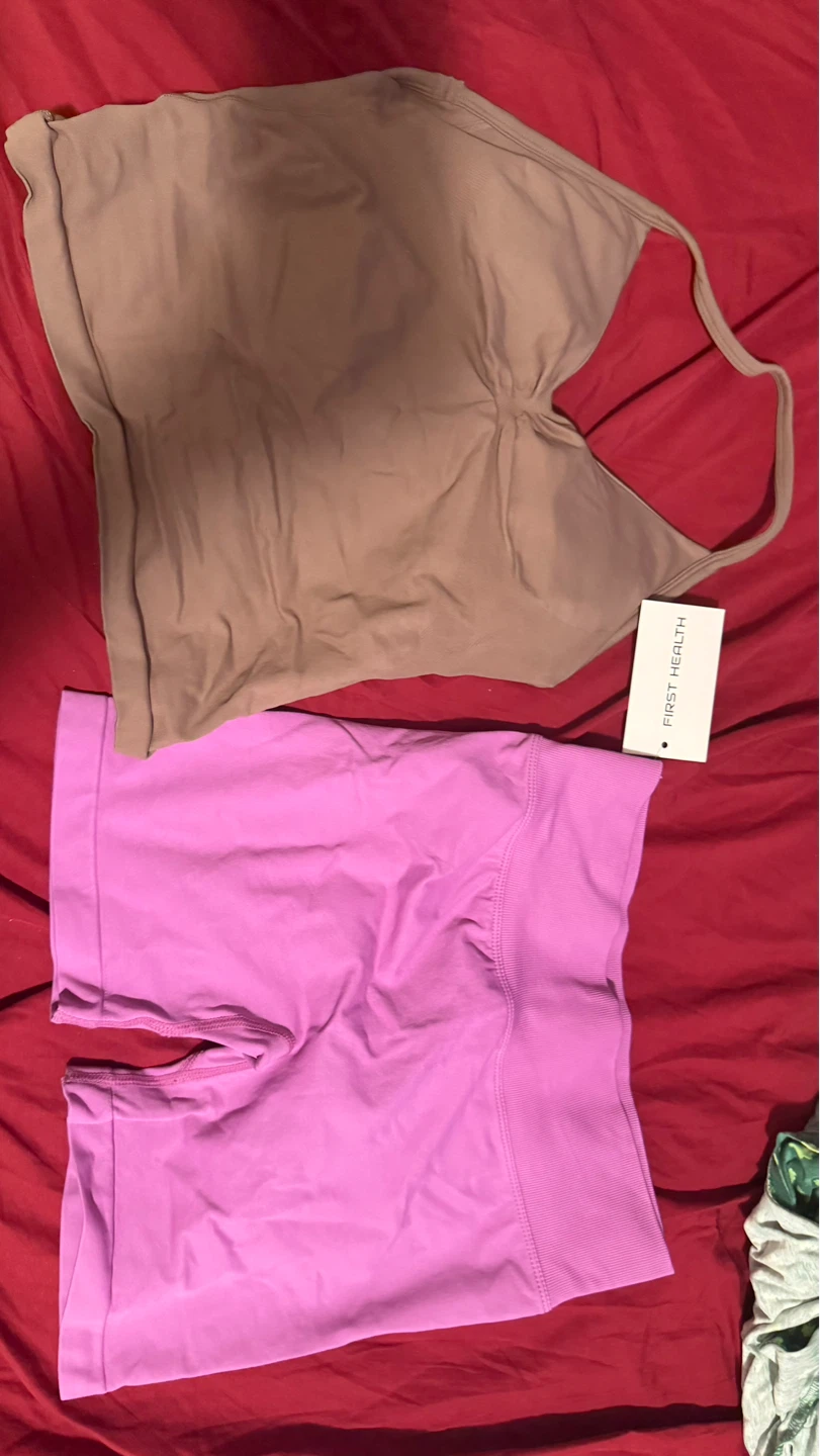 First Health Athletic Tank Top & Shorts Set