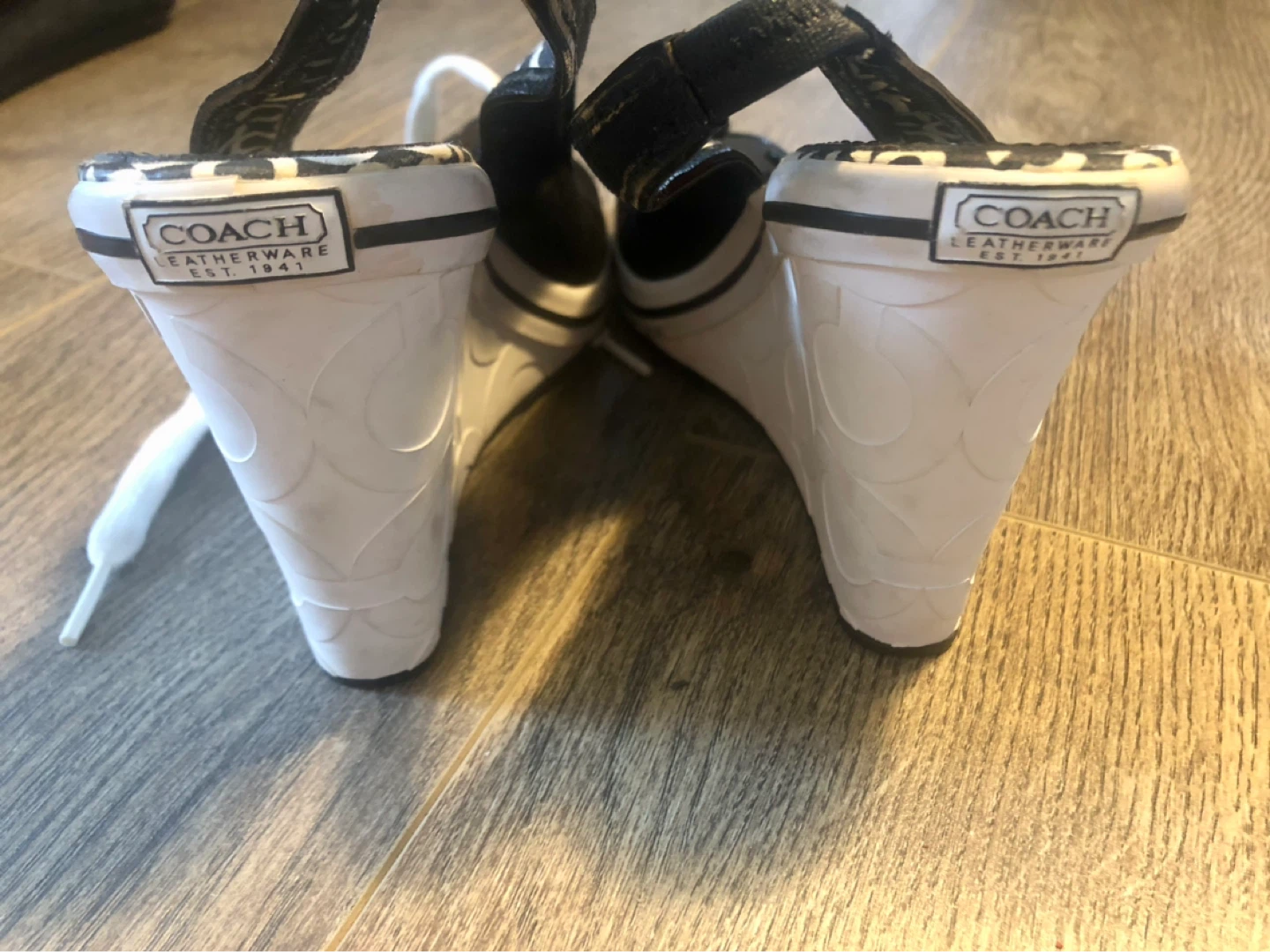 Coach Wedge Slingback Shoes - photo 2