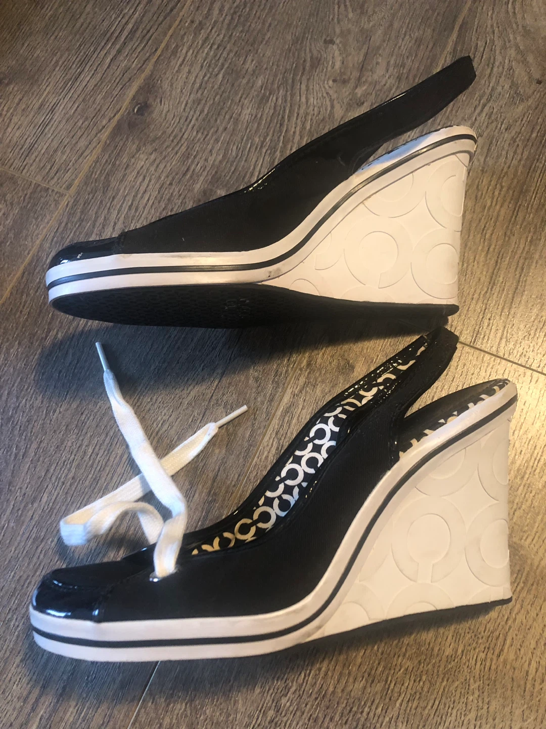 Coach Wedge Slingback Shoes - photo 3