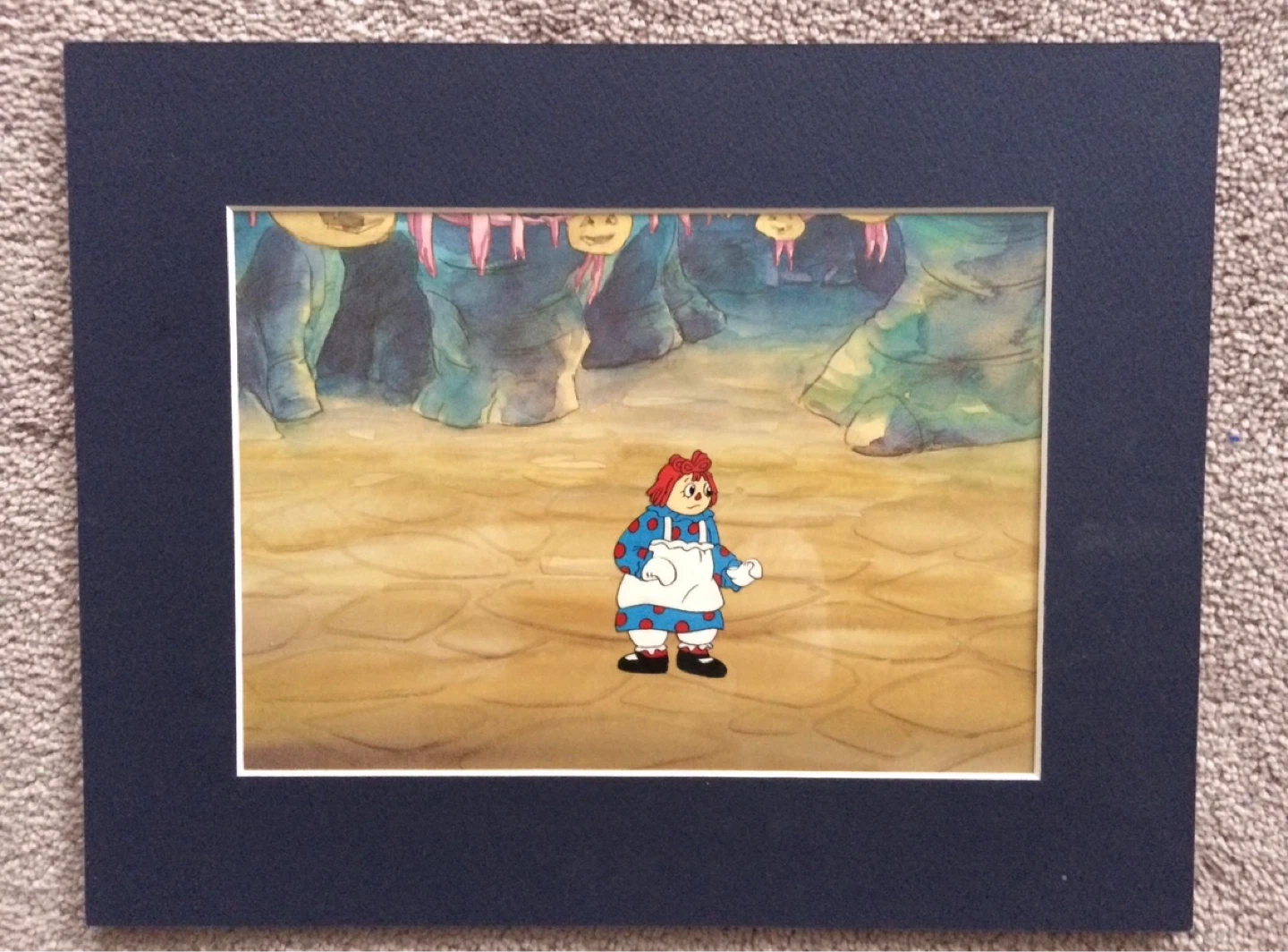 Raggedy Ann & Andy Animated Cel - Sacred Cat Adventure - photo 2