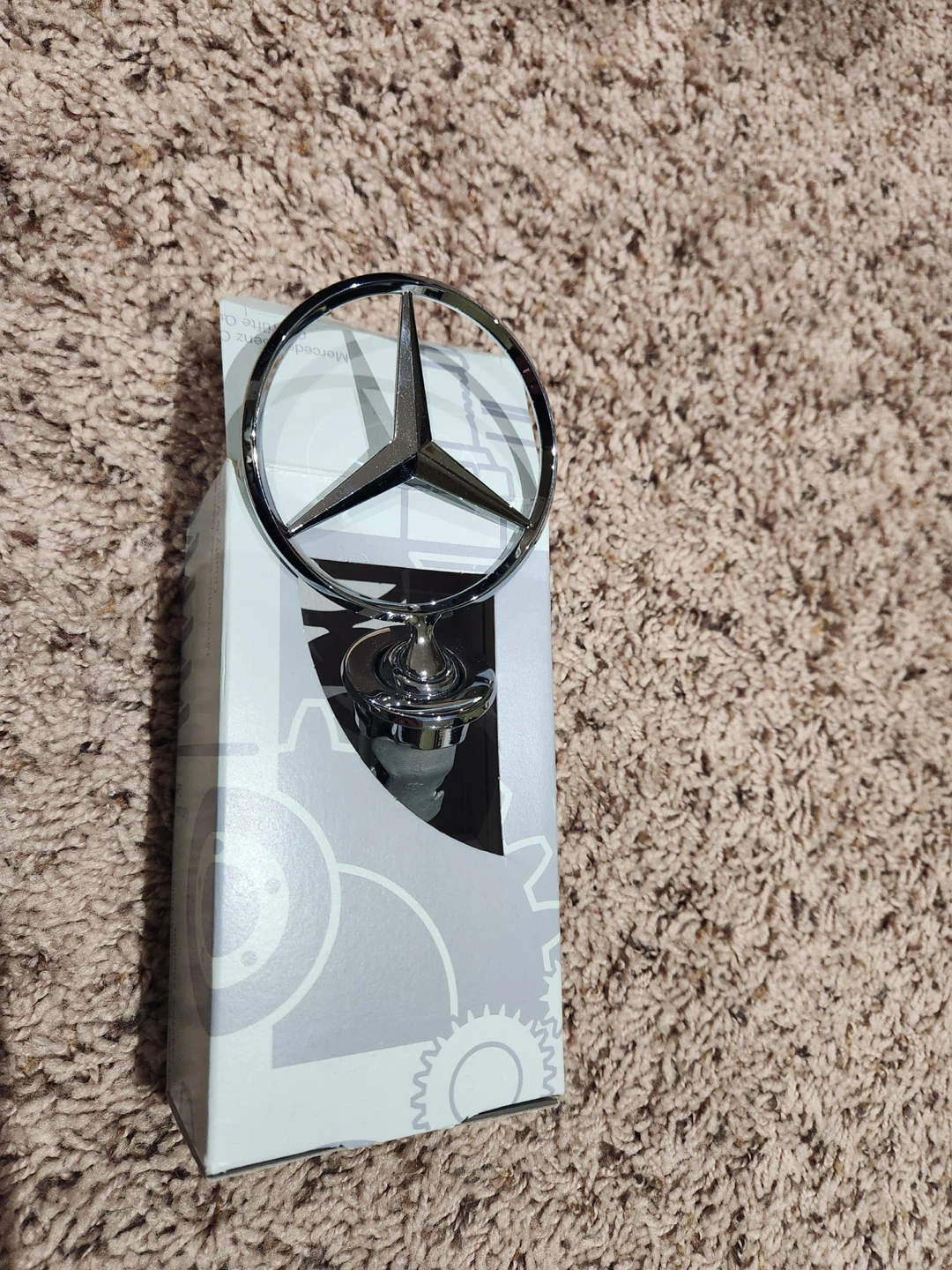 Mercedes-Benz Hood Emblem Star Logo