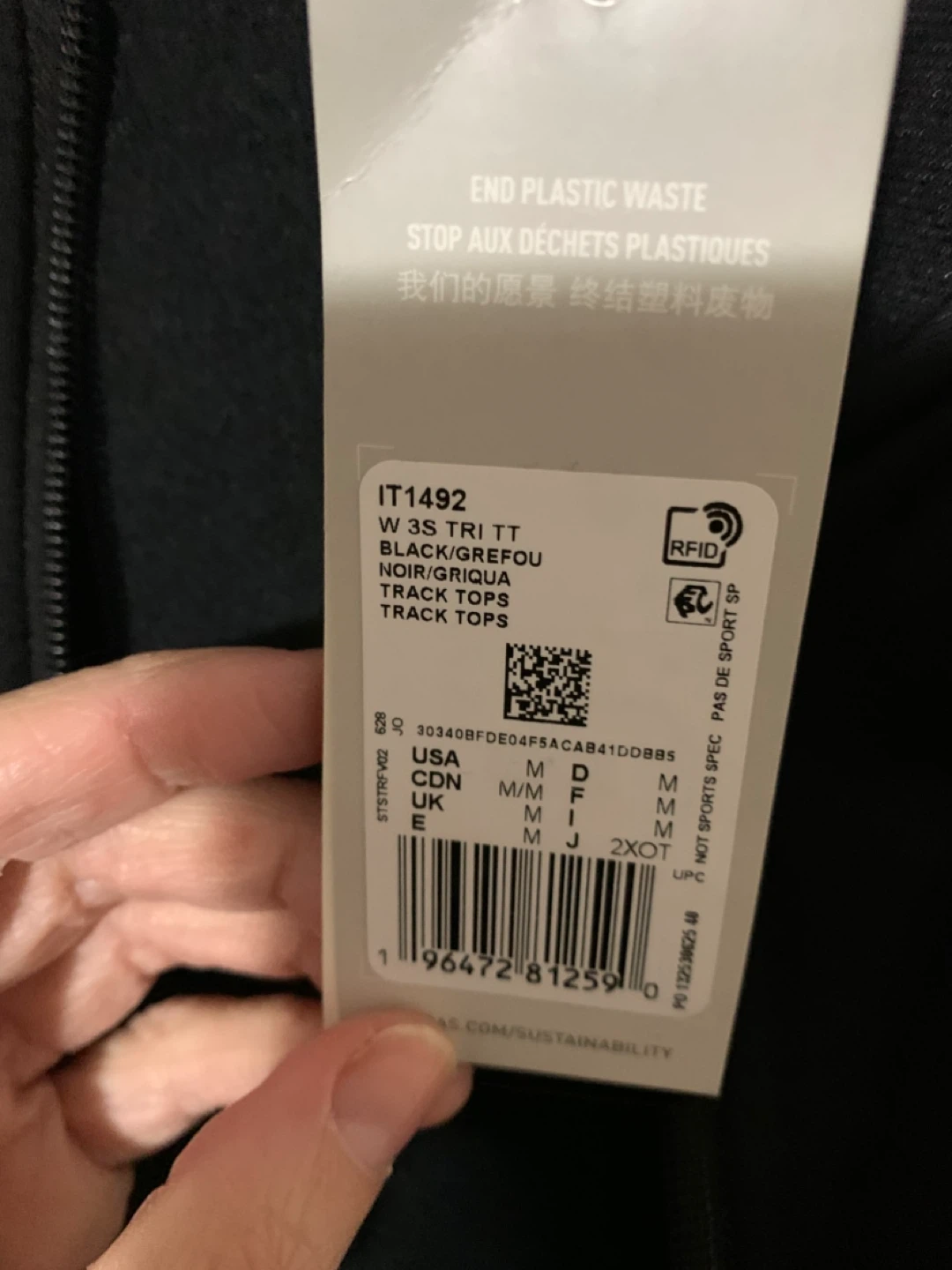 $15 adidas jacket (M) - photo 2