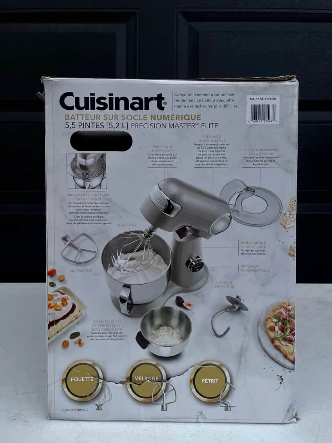 Cuisinart Precision Master Elite 5.5 Quart Mixer