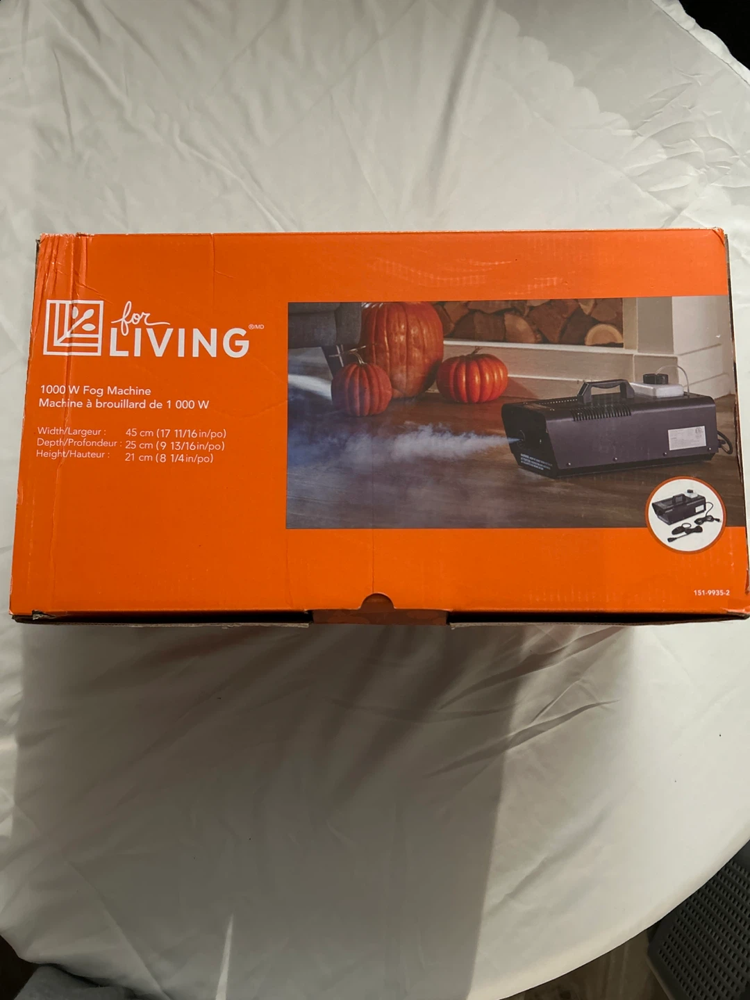 For Living 1000W Fog Machine with Remote