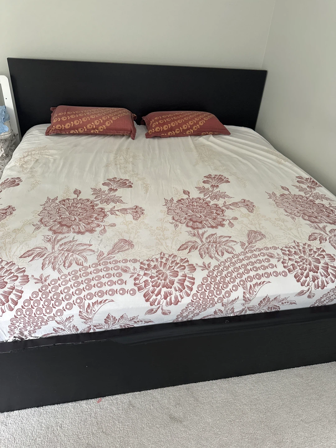 Black Platform Bed Frame