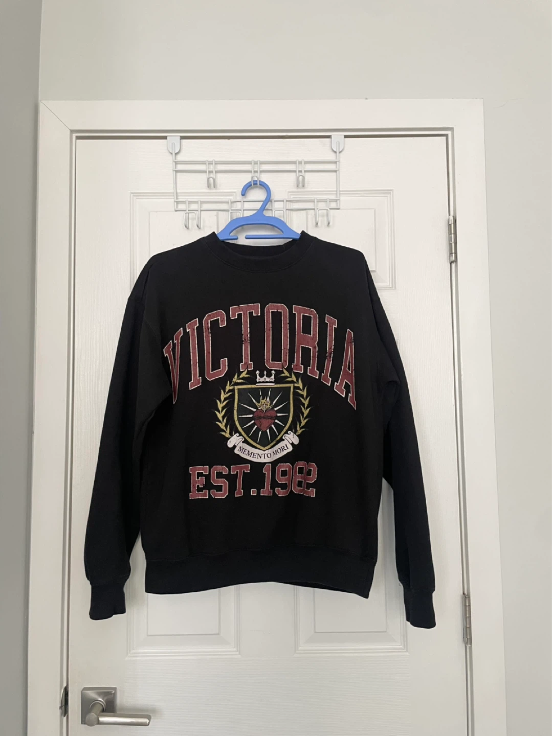 Black Victoria Est. 1982 Crewneck Sweatshirt