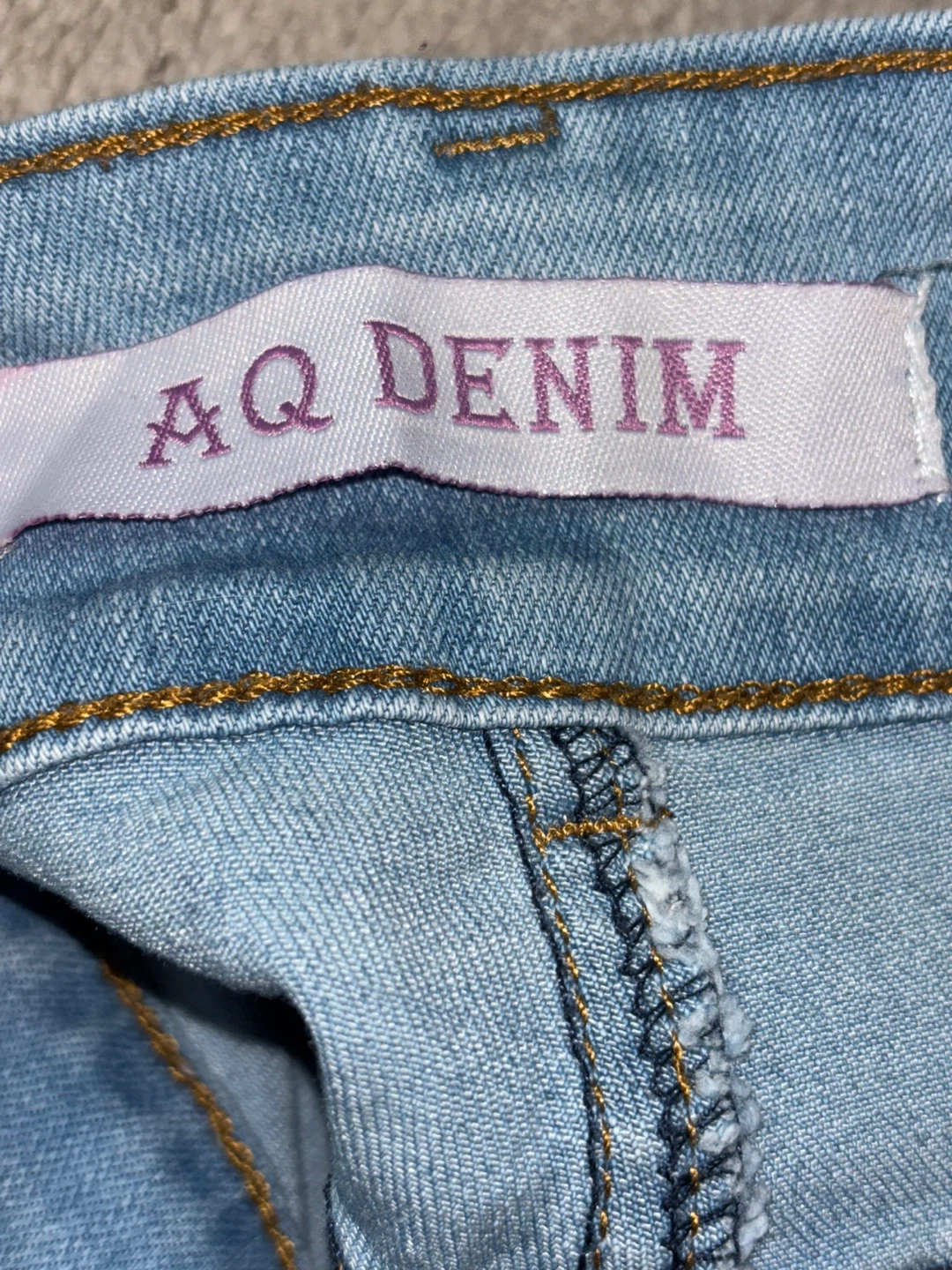 AQ Denim Women's Size 11 Blue Denim Shorts - photo 4