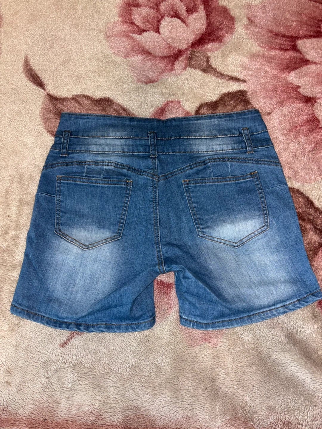 AQ Denim Women's Blue Jean Shorts Size 11 - photo 2