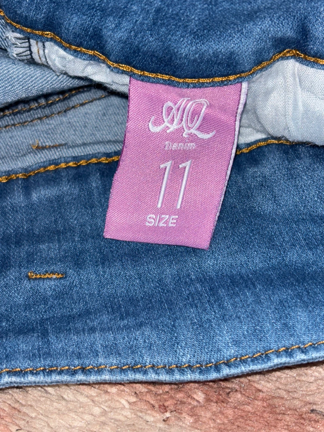 AQ Denim Women's Blue Jean Shorts Size 11 - photo 3