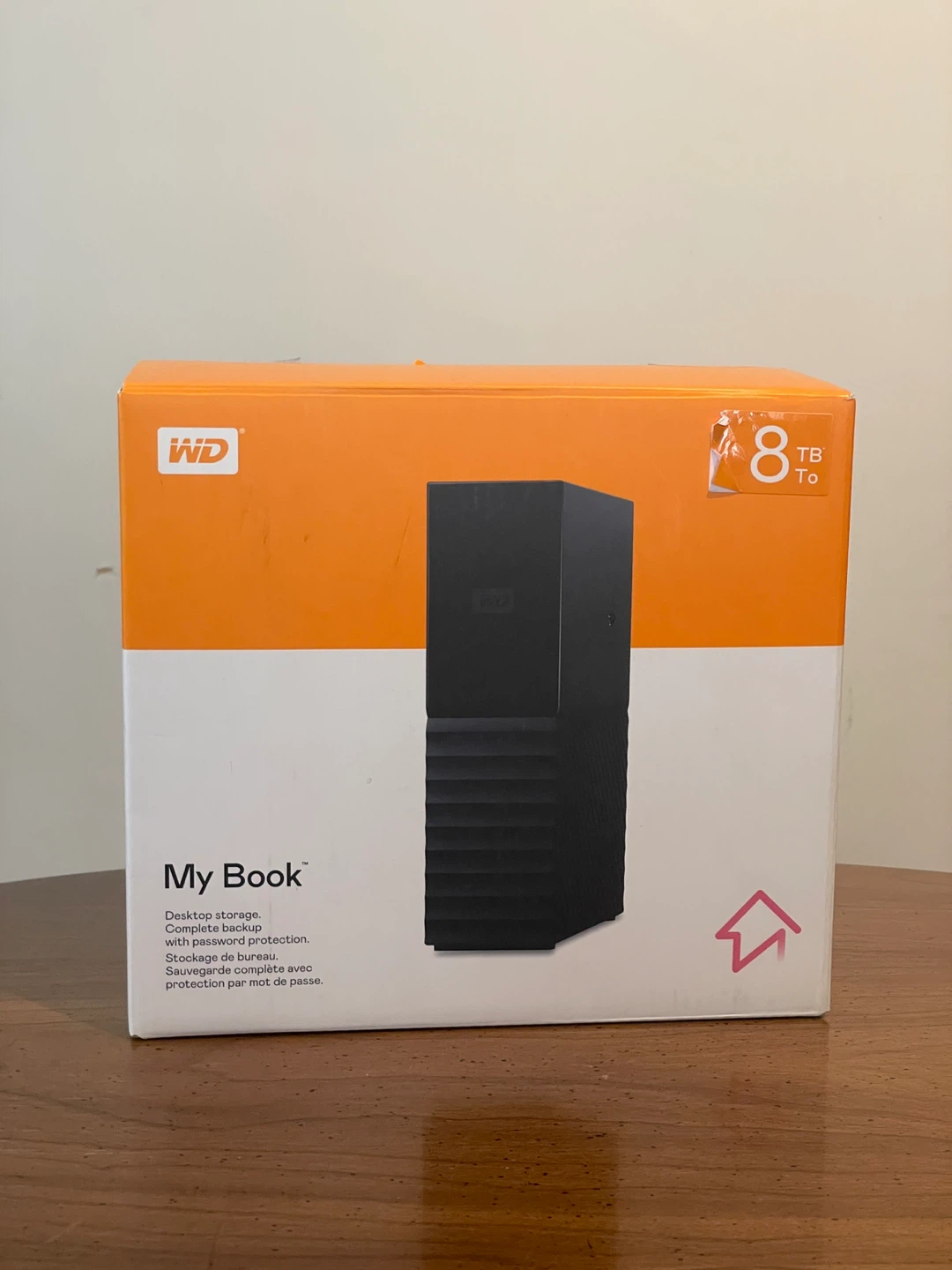 WD My Book 8TB Premium Desktop External Hard Drive