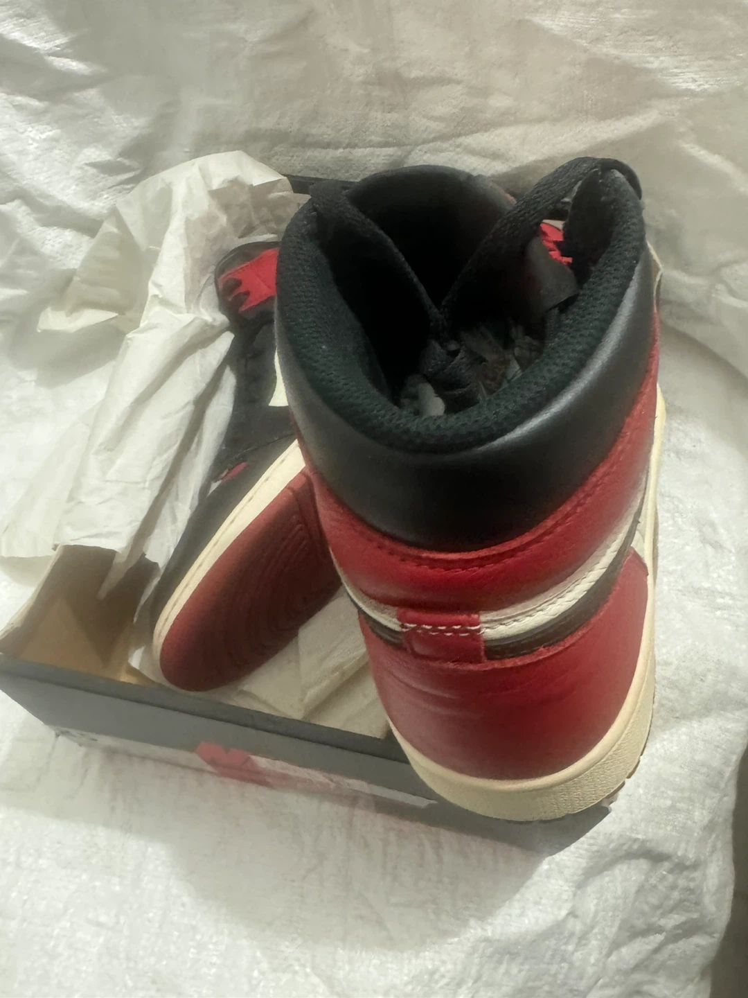 Air Jordan 1 Retro High OG "Bred Toe - photo 3