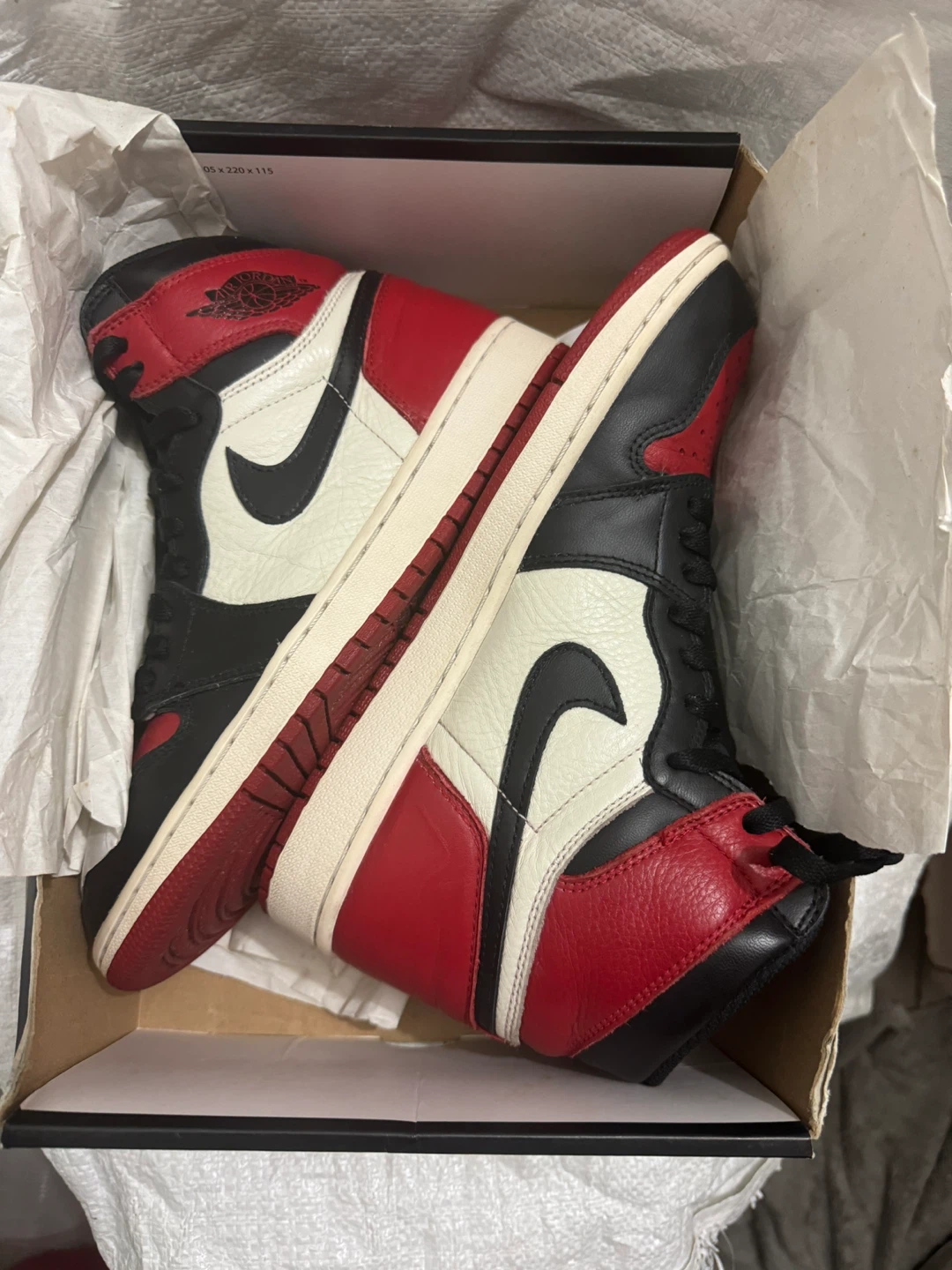 Air Jordan 1 Retro High OG "Bred Toe