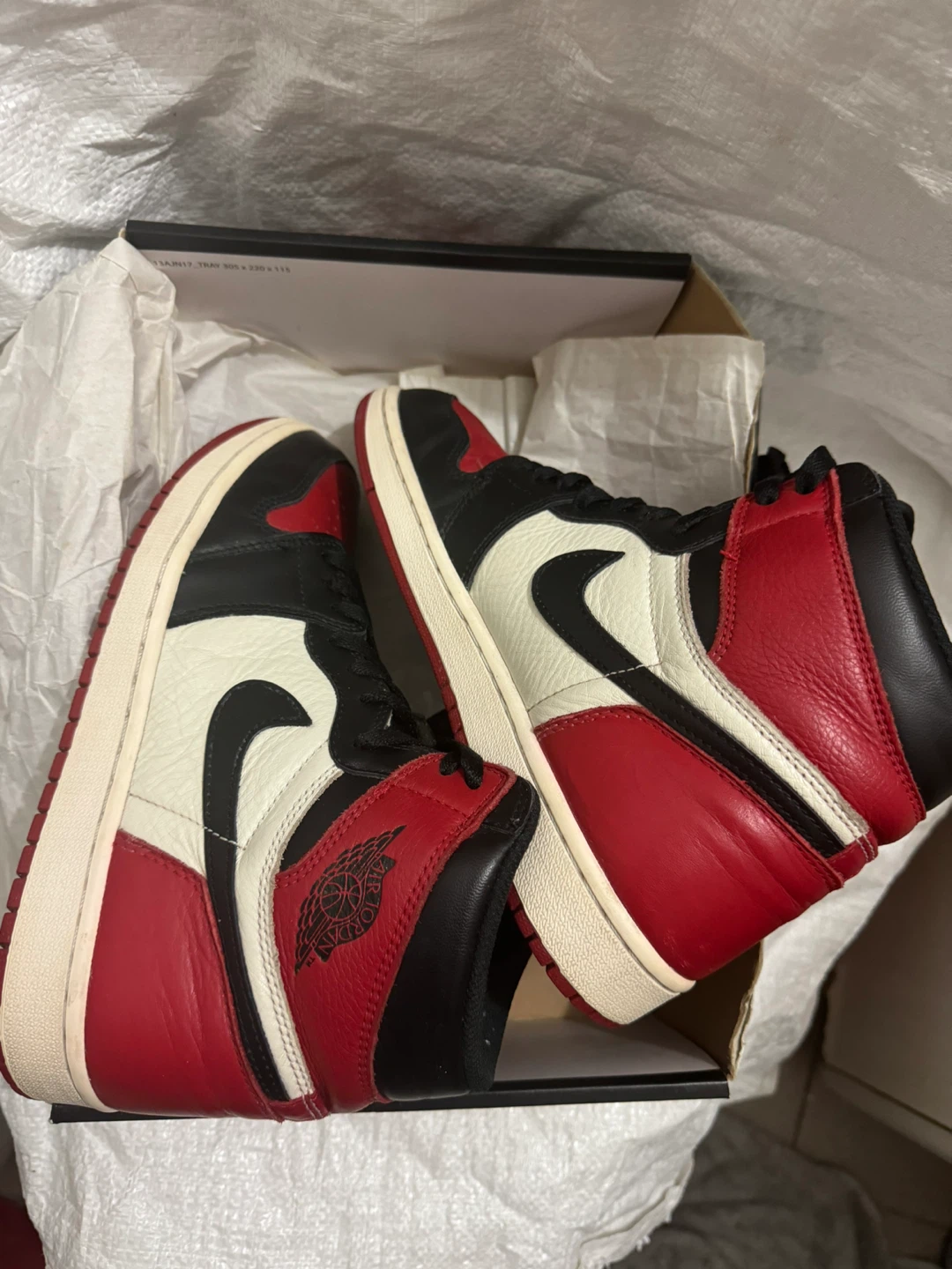 Air Jordan 1 Retro High OG "Bred Toe - photo 5