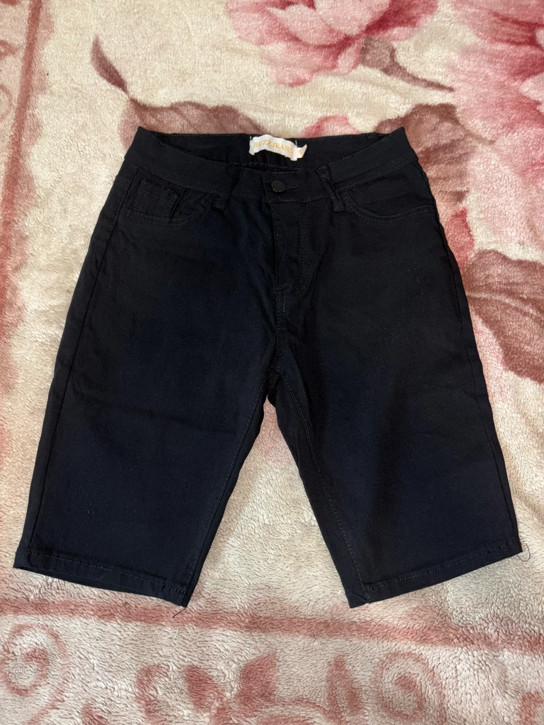 Buzz Jeans Black Stretchy Shorts Size M