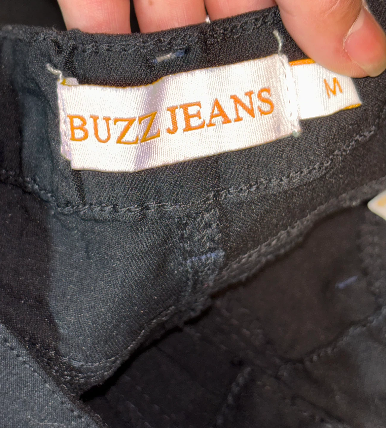 Buzz Jeans Black Stretchy Shorts Size M - photo 3