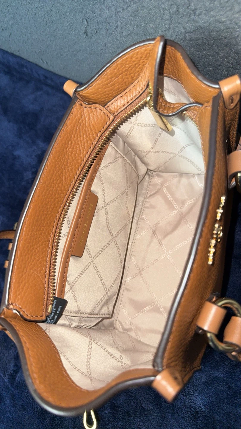 Michael Kors Brown Leather Satchel Handbag - photo 2