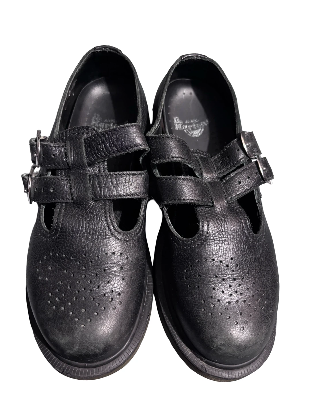 Dr. Martens Black Leather Mary Jane Shoes Size 4 UK / 6 US - photo 2