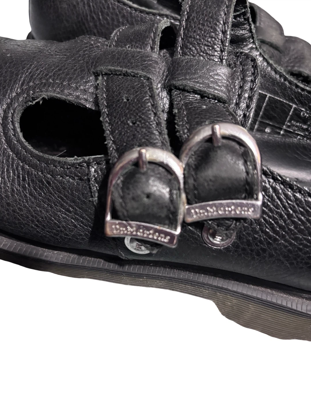 Dr. Martens Black Leather Mary Jane Shoes Size 4 UK / 6 US - photo 4