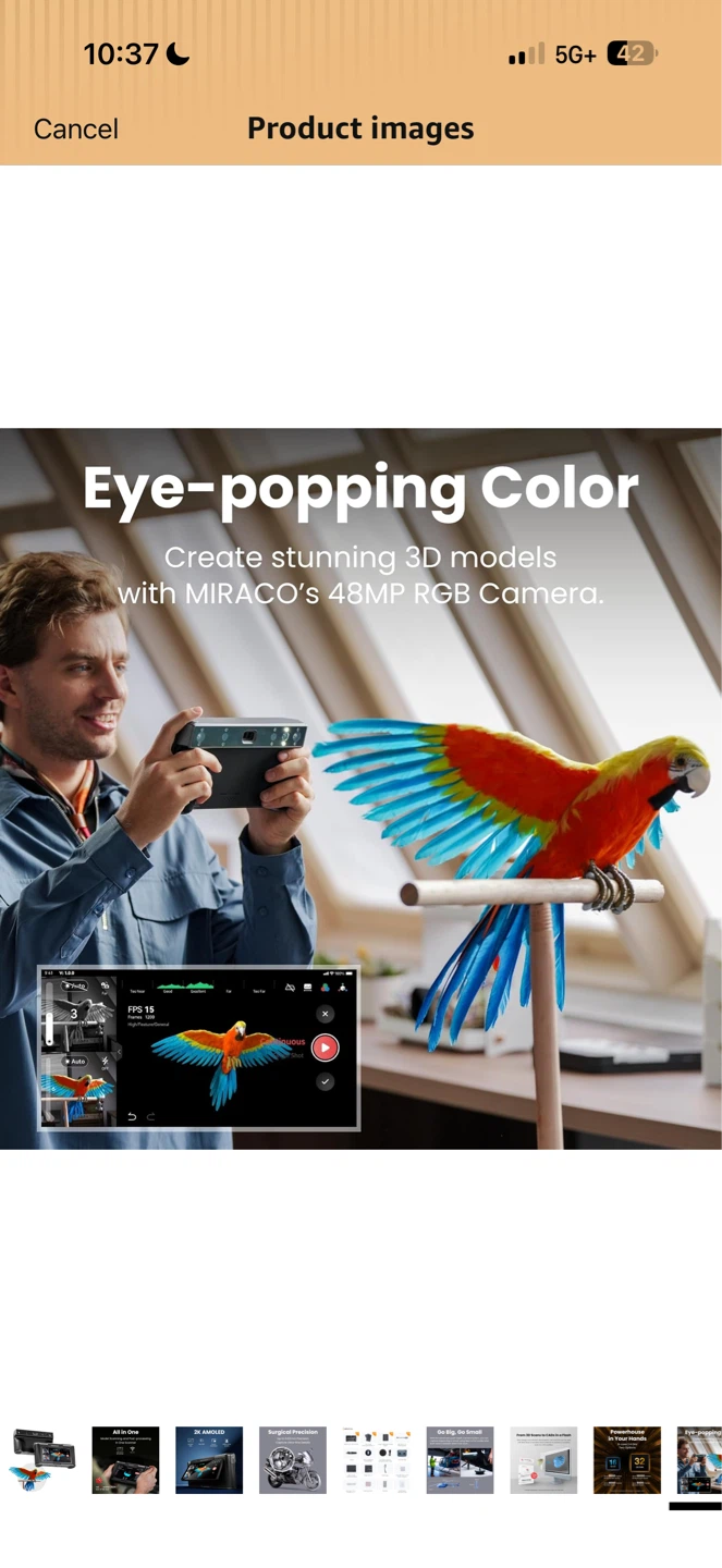 Revopoint MIRACO 3D Scanner