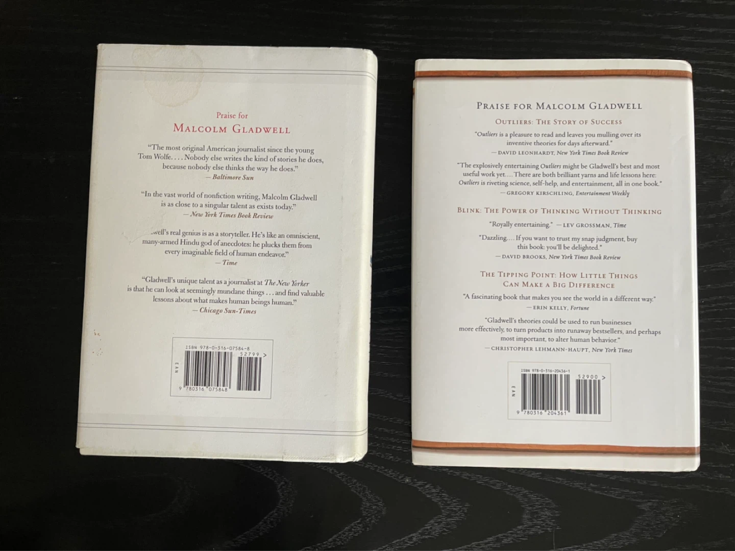 Malcolm Gladwell Hardcovers *Autographed* - photo 3