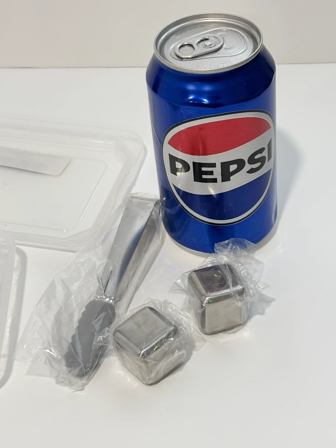 Stainless Steel Whiskey Stones with Tongs & Case - photo 4