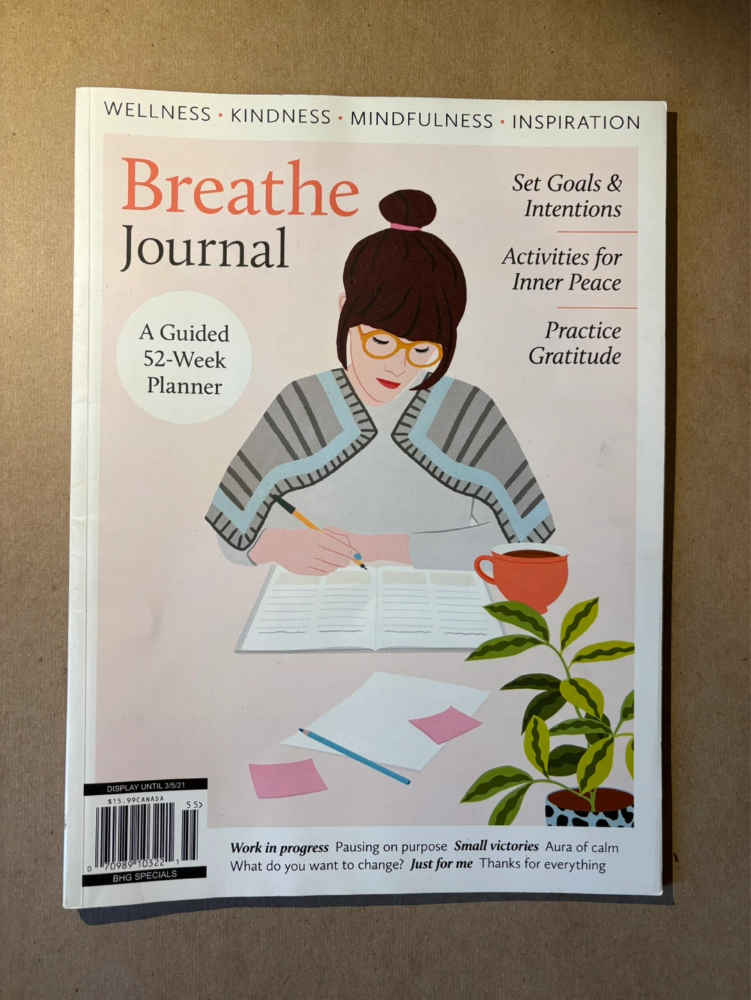 Breathe Journal: A Guided 52-Week Planner