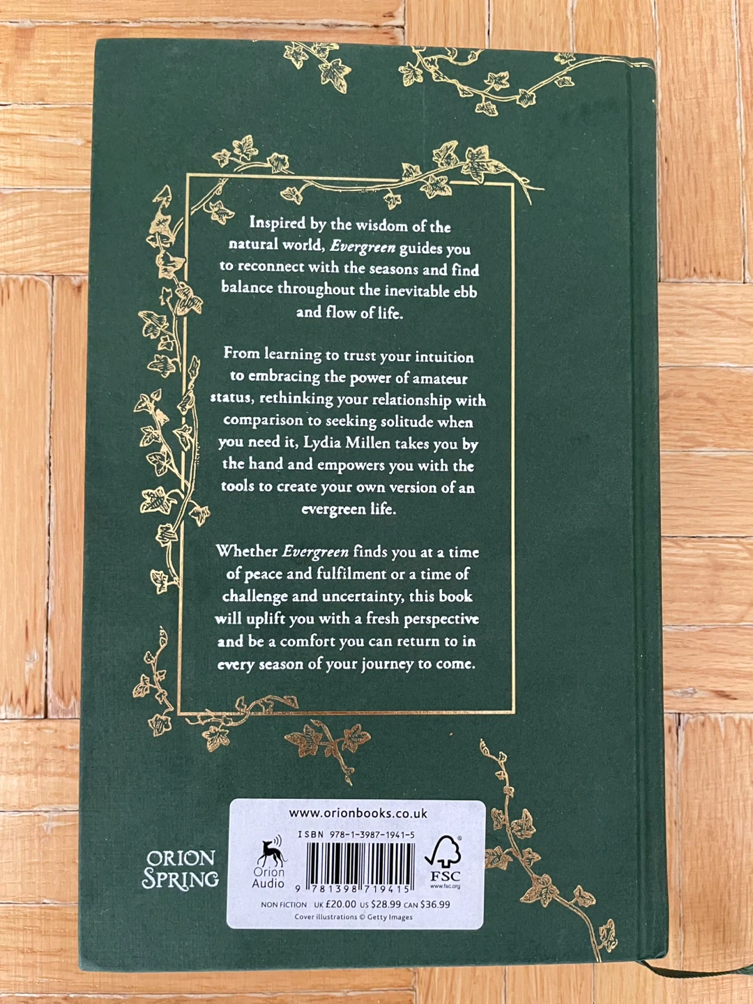 Evergreen Hardcover Book, New, UK Import Nature - photo 3