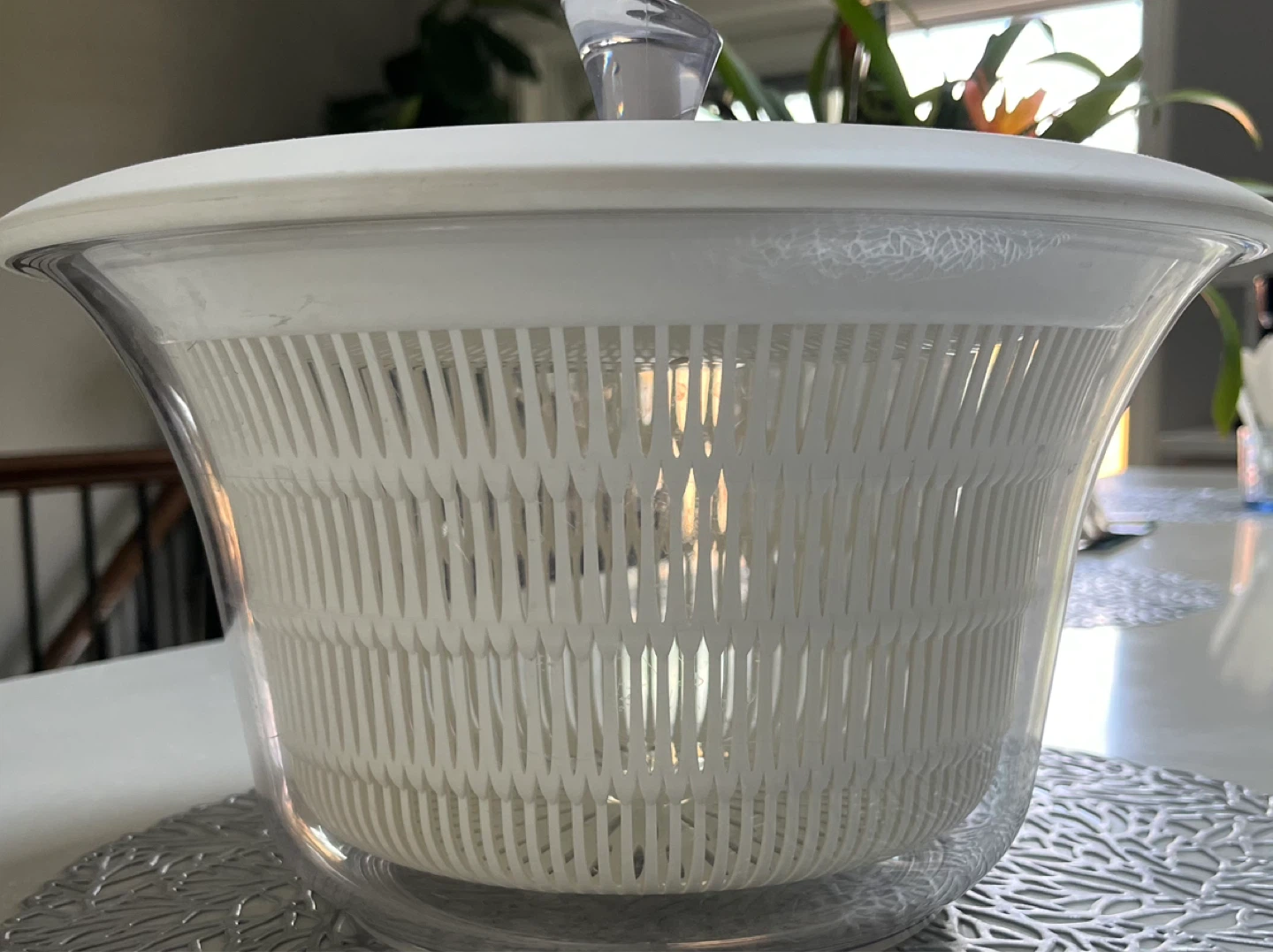 White Salad Spinner - photo 4