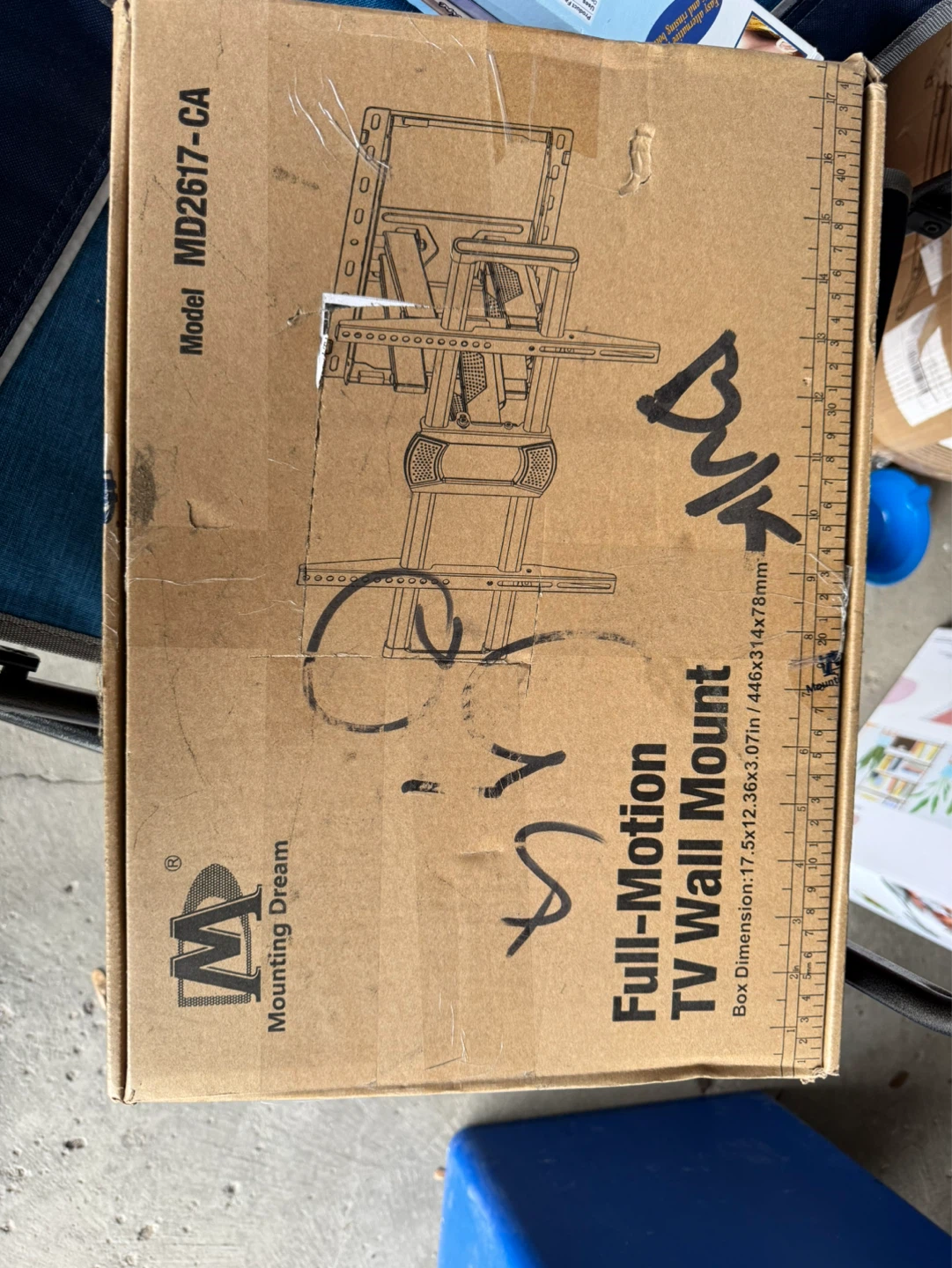 Mounting Dream Full Motion TV Wall Mount ARL506D