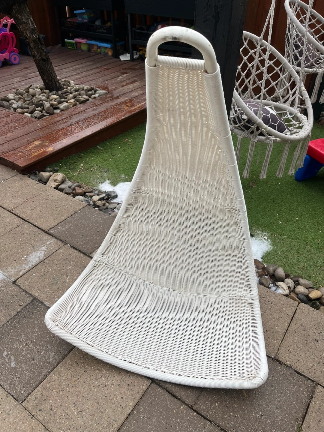 IKEA PS SVINGA Hanging Chair - White - photo 4