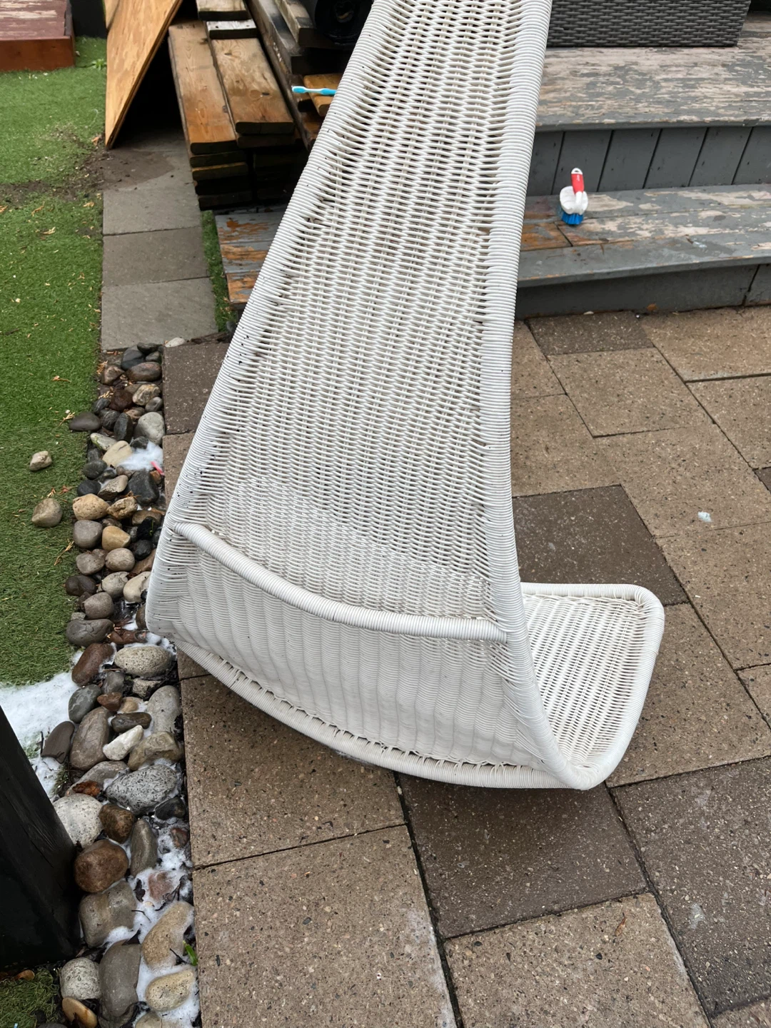 IKEA PS SVINGA Hanging Chair - White - photo 2