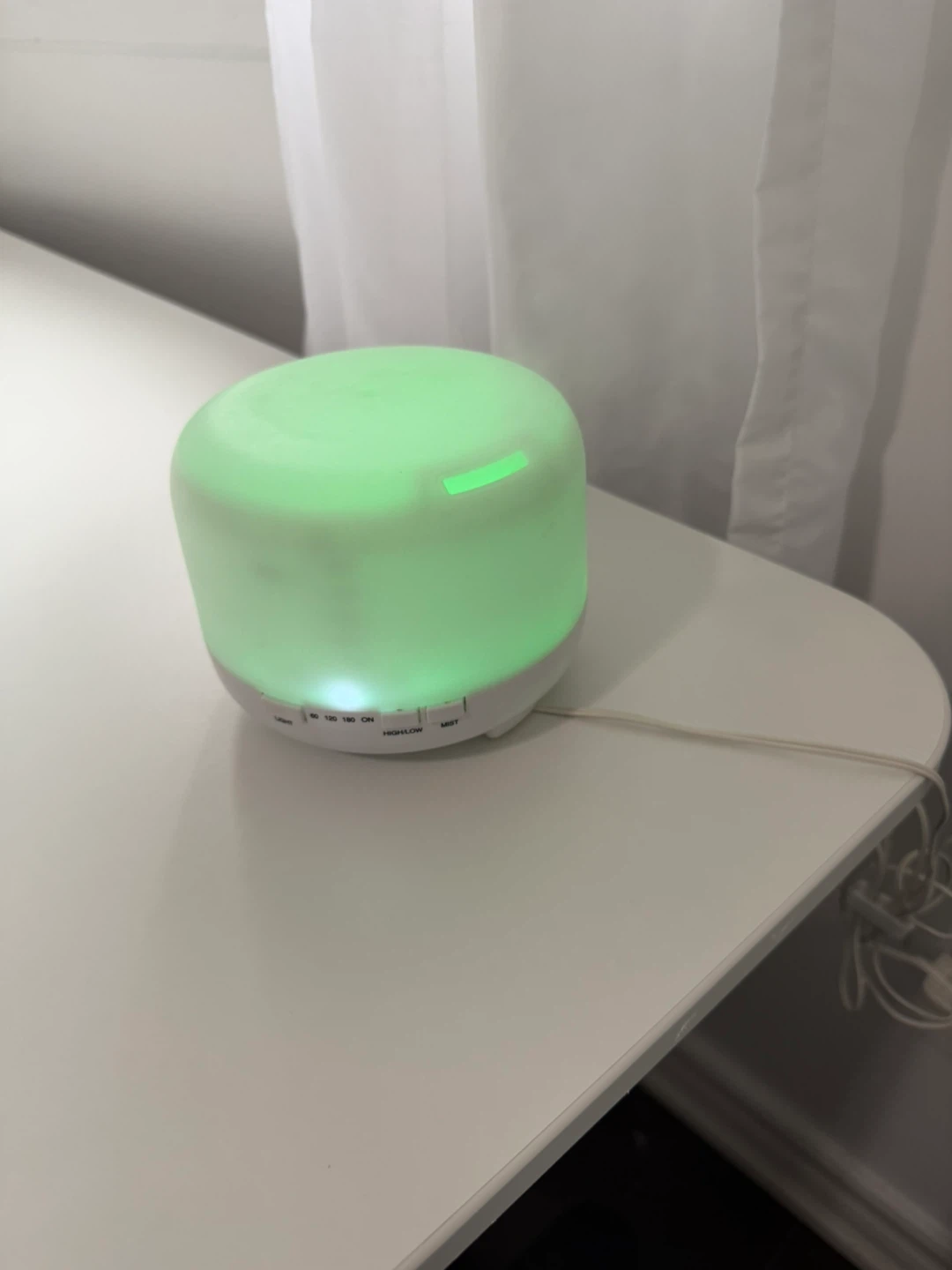 Ultrasonic Essential Oil Diffuser with LED Light - photo 2