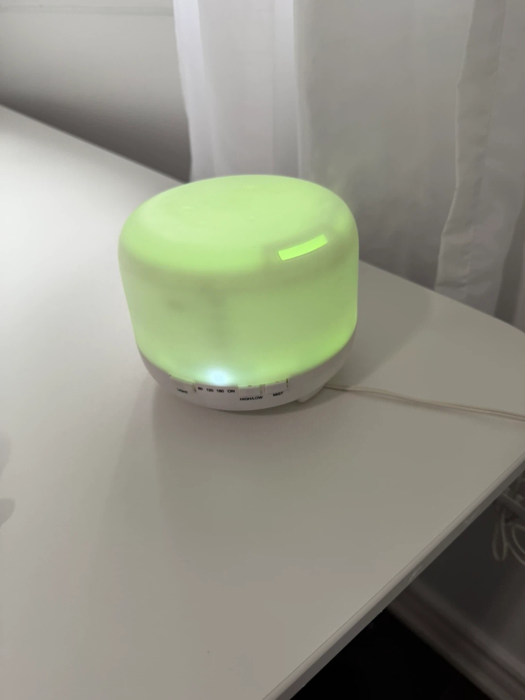 Ultrasonic Essential Oil Diffuser with LED Light