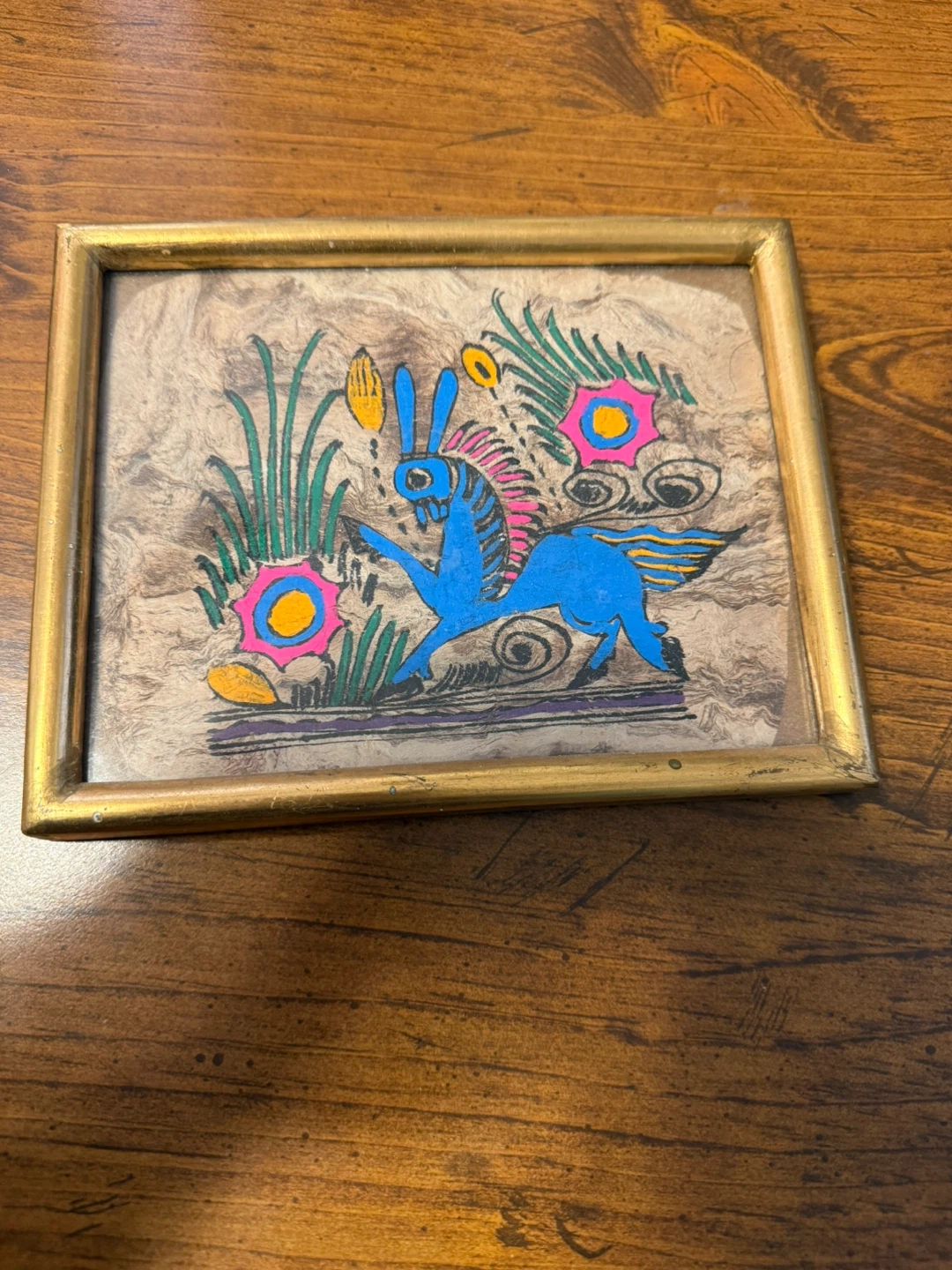 Mexican folk art painting - photo 3
