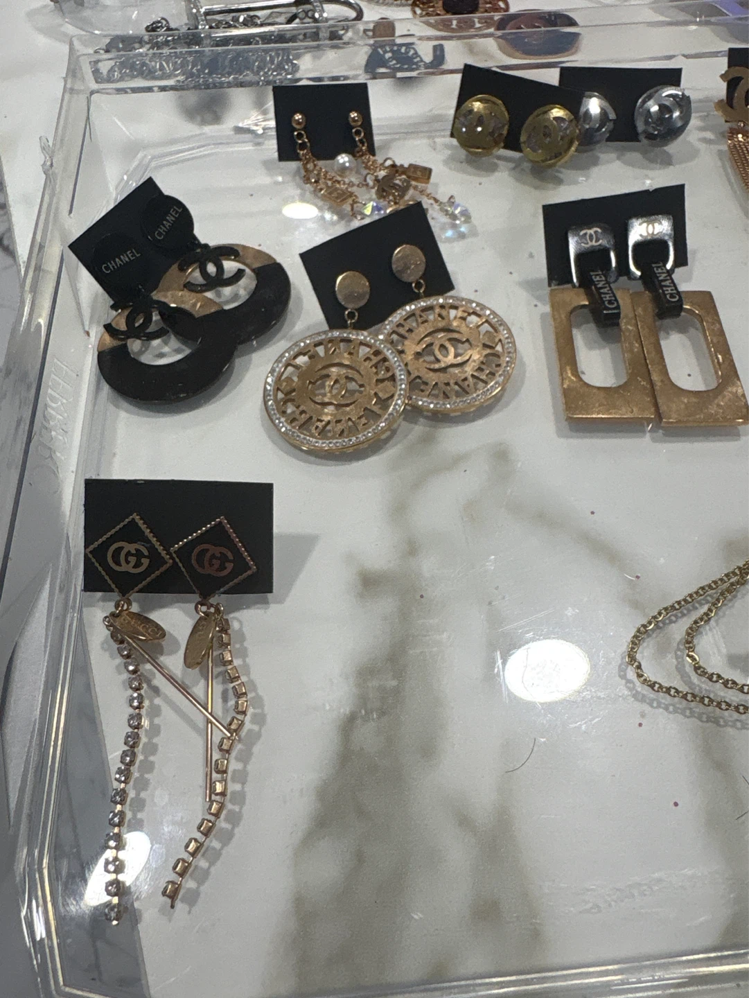Chanel CC Earrings