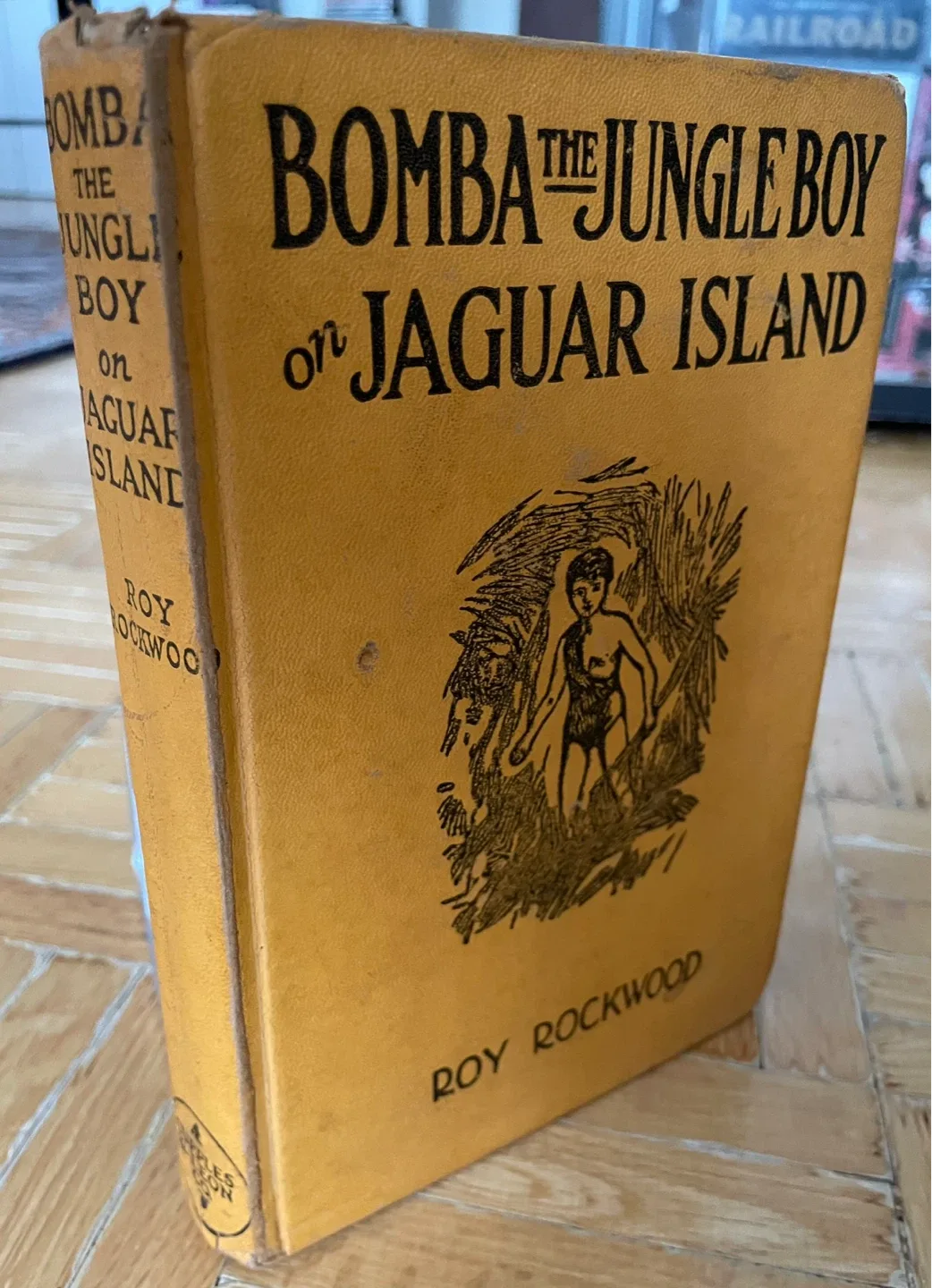 Antique 1927 Hardcover Boom Bomba The Jungle Boy