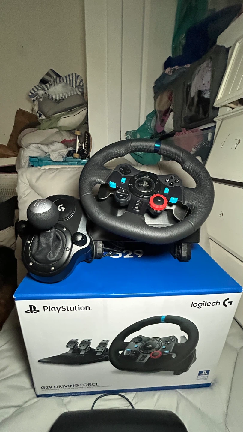 New* Logitech G29 Racing Wheel with Pedals and Shifter - photo 5