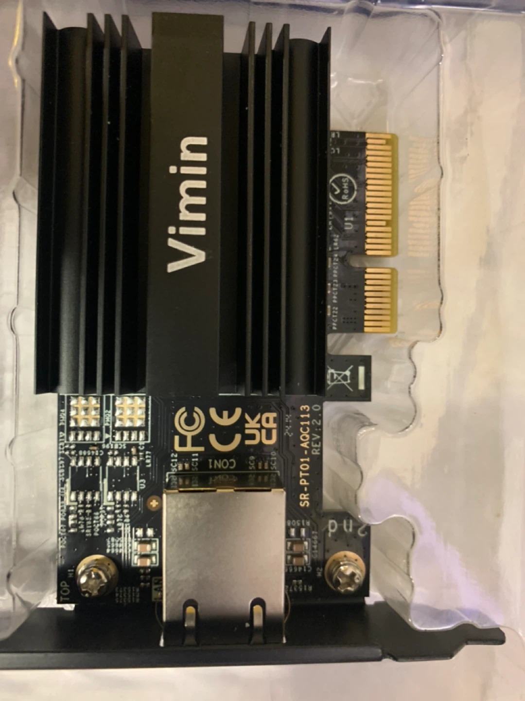Vimin AQC113 10Gbps Ethernet Network Card - photo 5